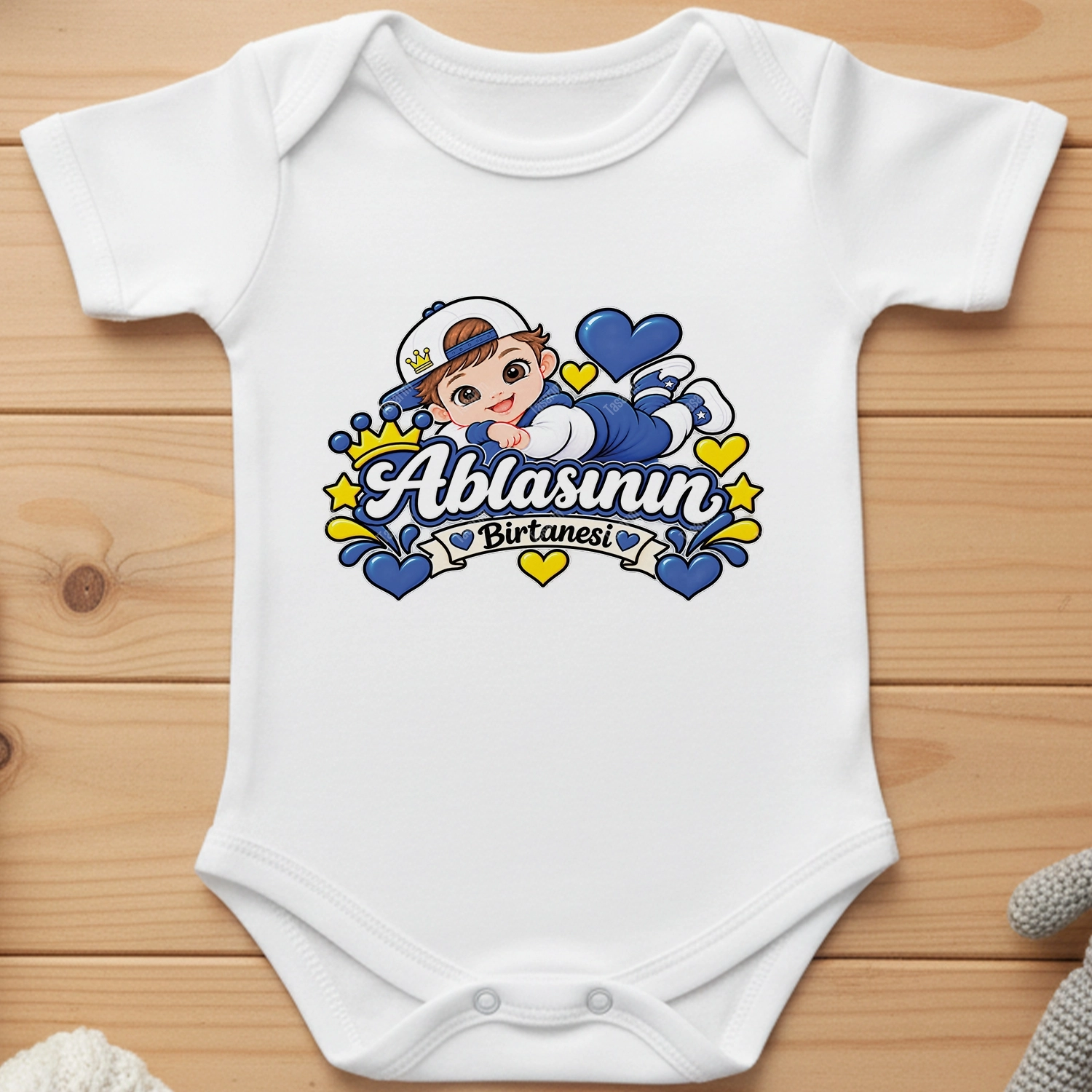 Ablasının Bir Tanesi - Bebek Body Zıbın