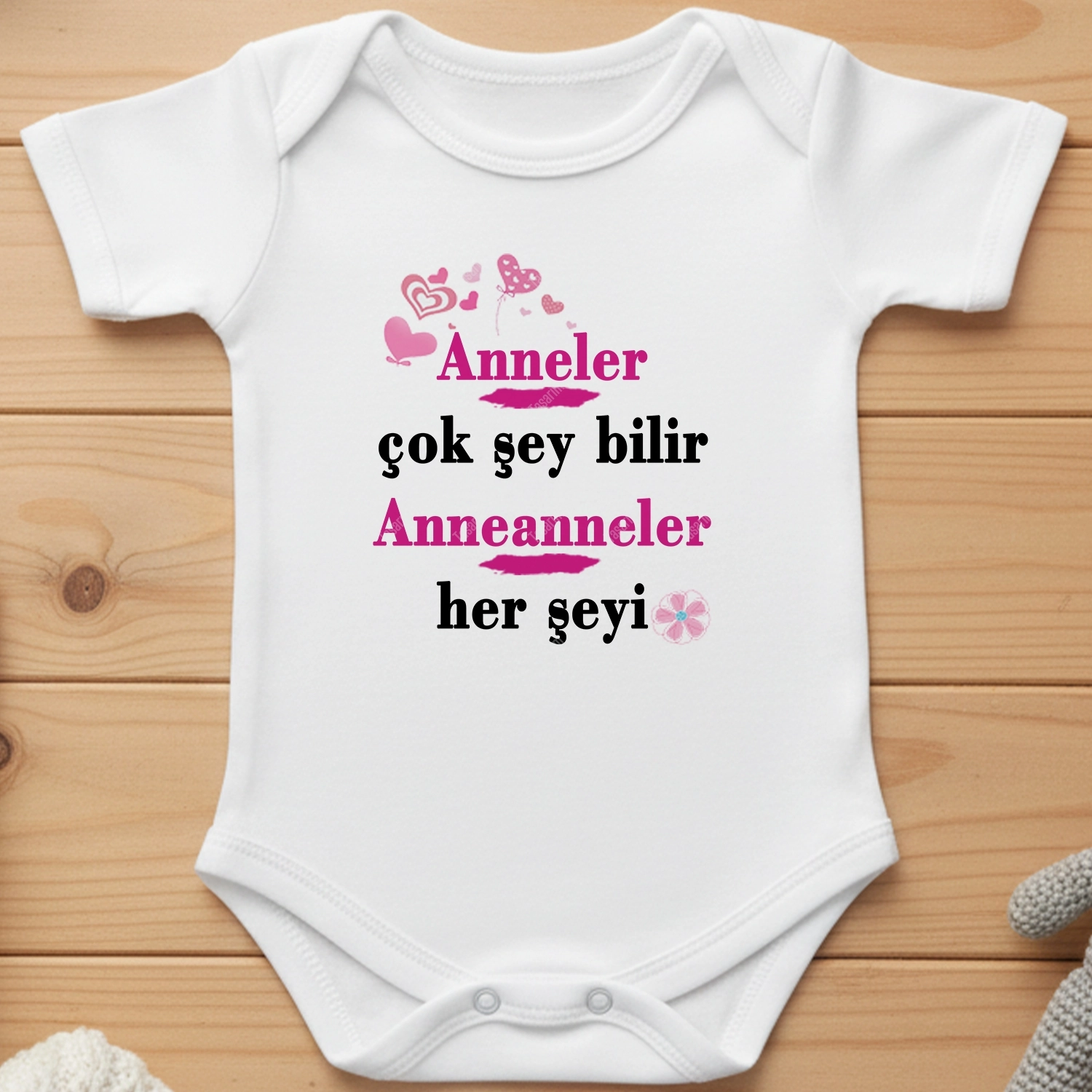 Anneler Çok Şey Bilir Anneanneler Her Şeyi - Bebek & Body & Zıbın