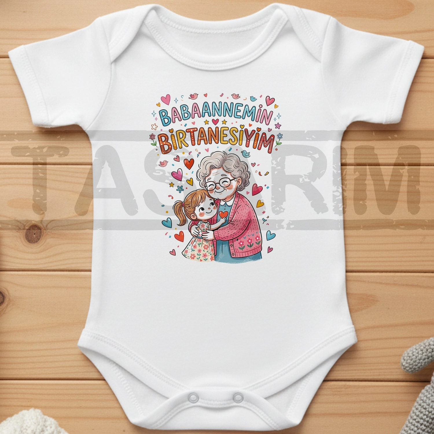 Babaannemin Birtanesiyim - Bebek Body Zıbın