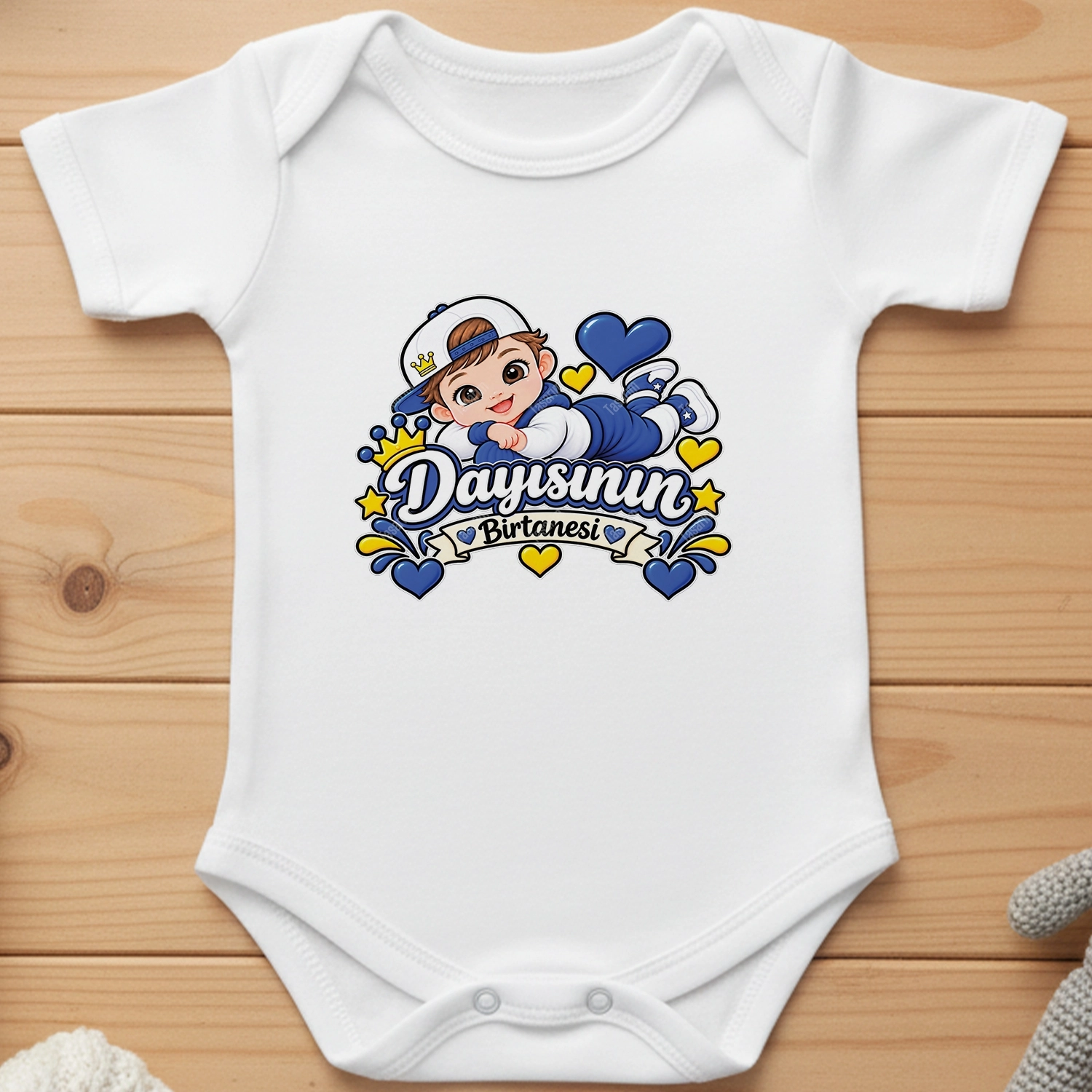 Dayısının Bir Tanesi - Bebek Body Zıbın