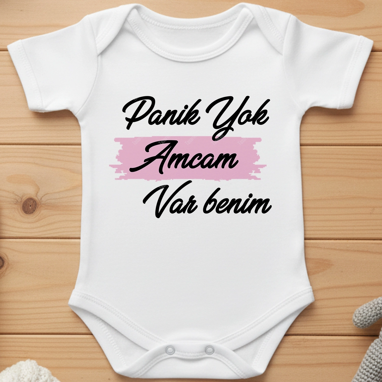Panik Yok Amcam Var Benim - Bebek & Body & Zıbın