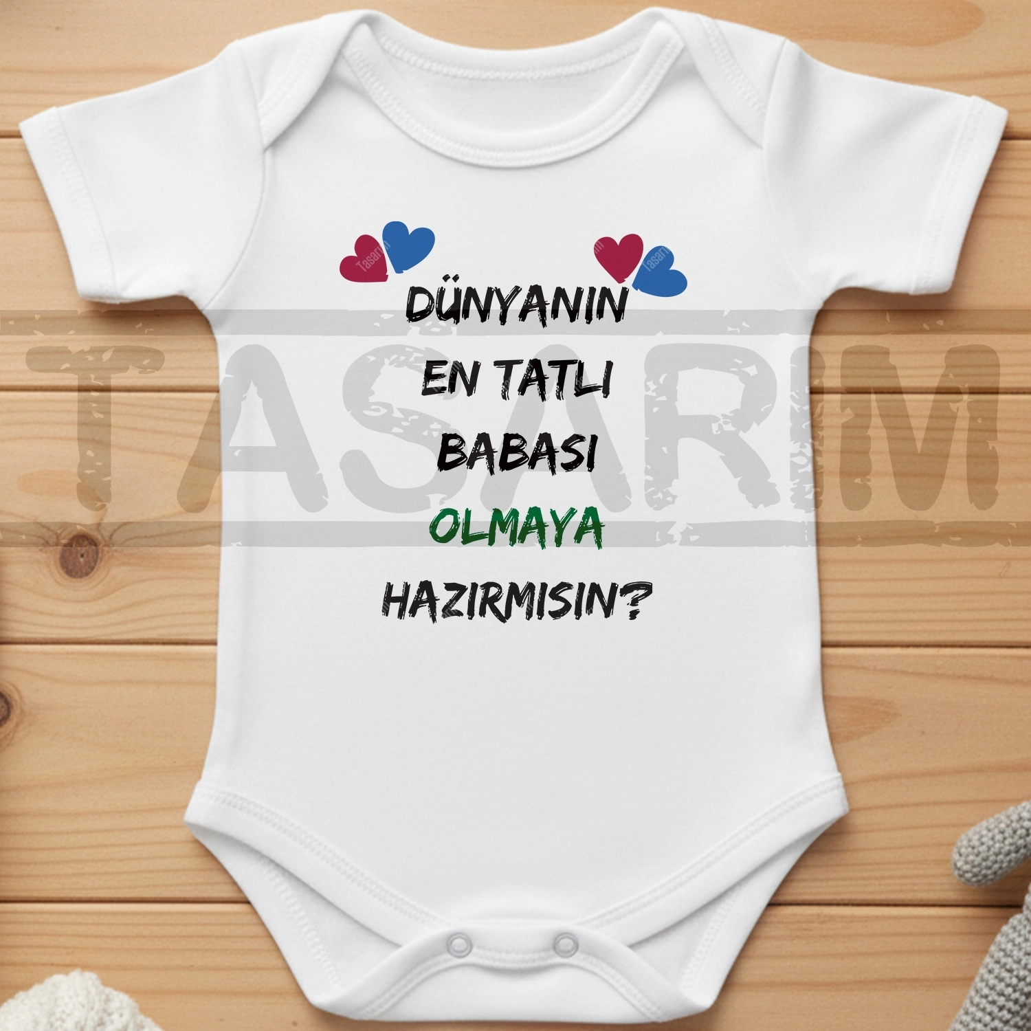 Dünyanın En Tatlı Babası Olmaya Hazırmısın - Bebek Body Zıbın