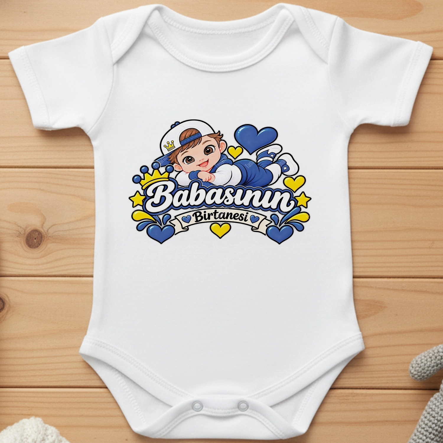 Babasının Bir Tanesi - Bebek Body Zıbın