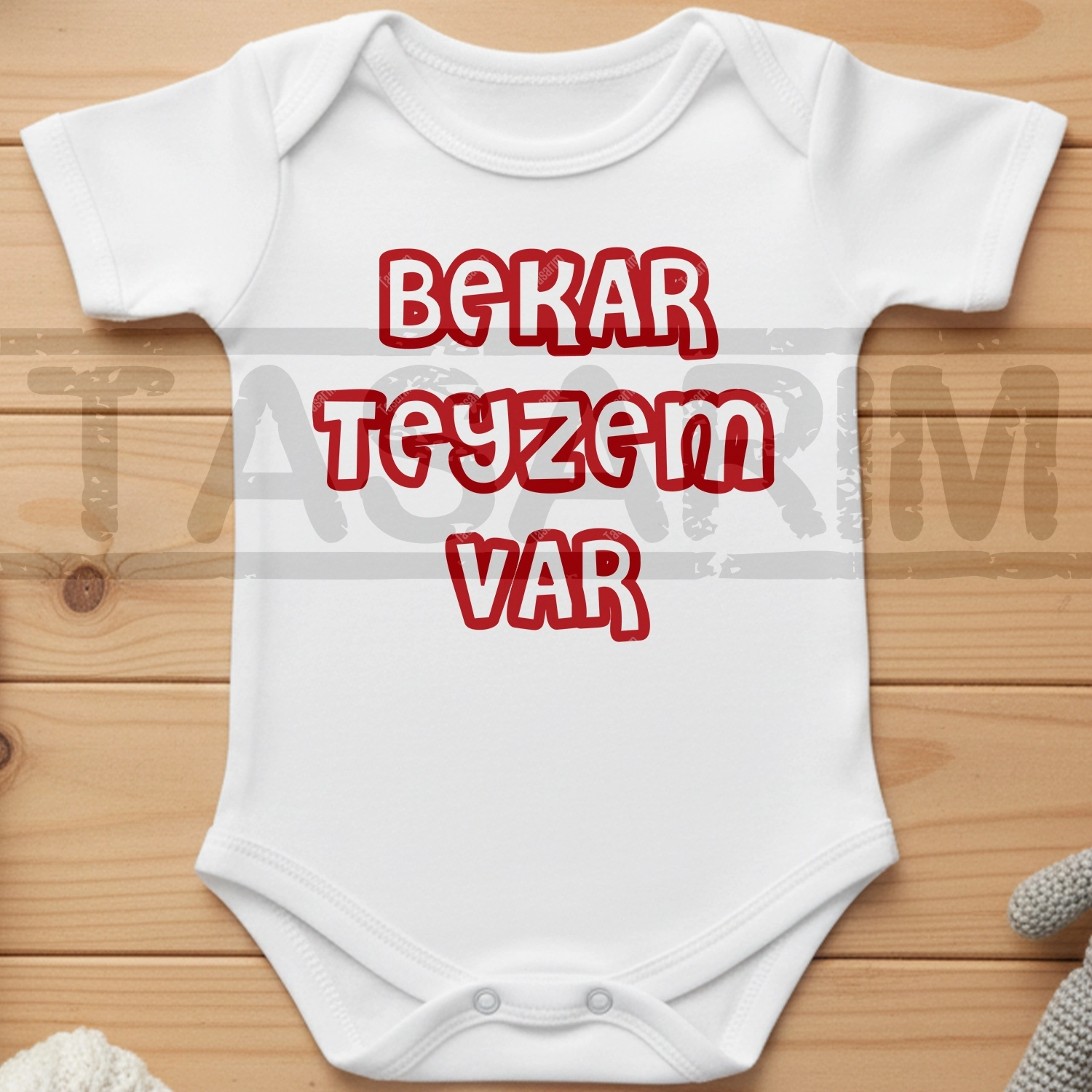 Bekar Teyzem Var - Bebek Body Zıbın