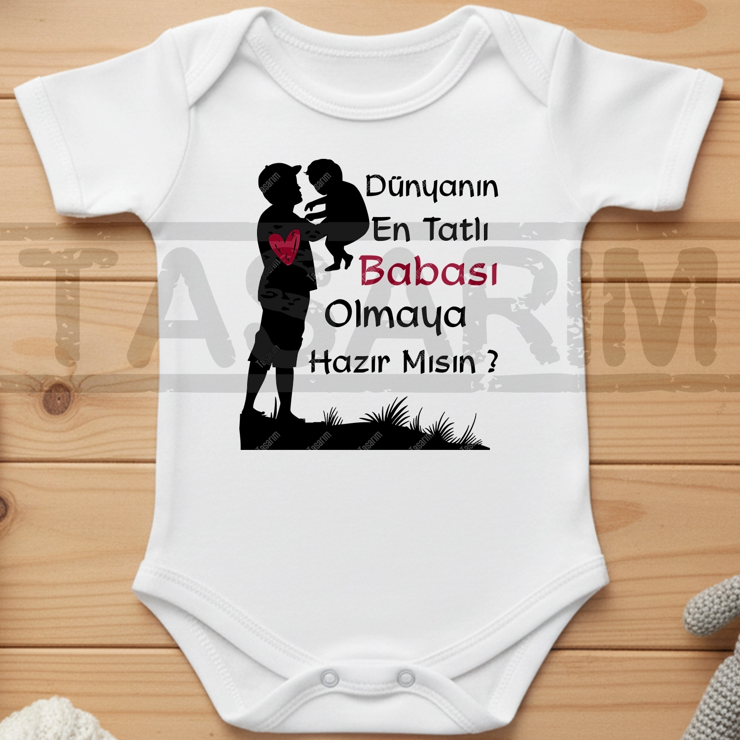 Dünyanın En Tatlı Babası Olmaya Hazır Mısın? - Bebek Body Zıbın