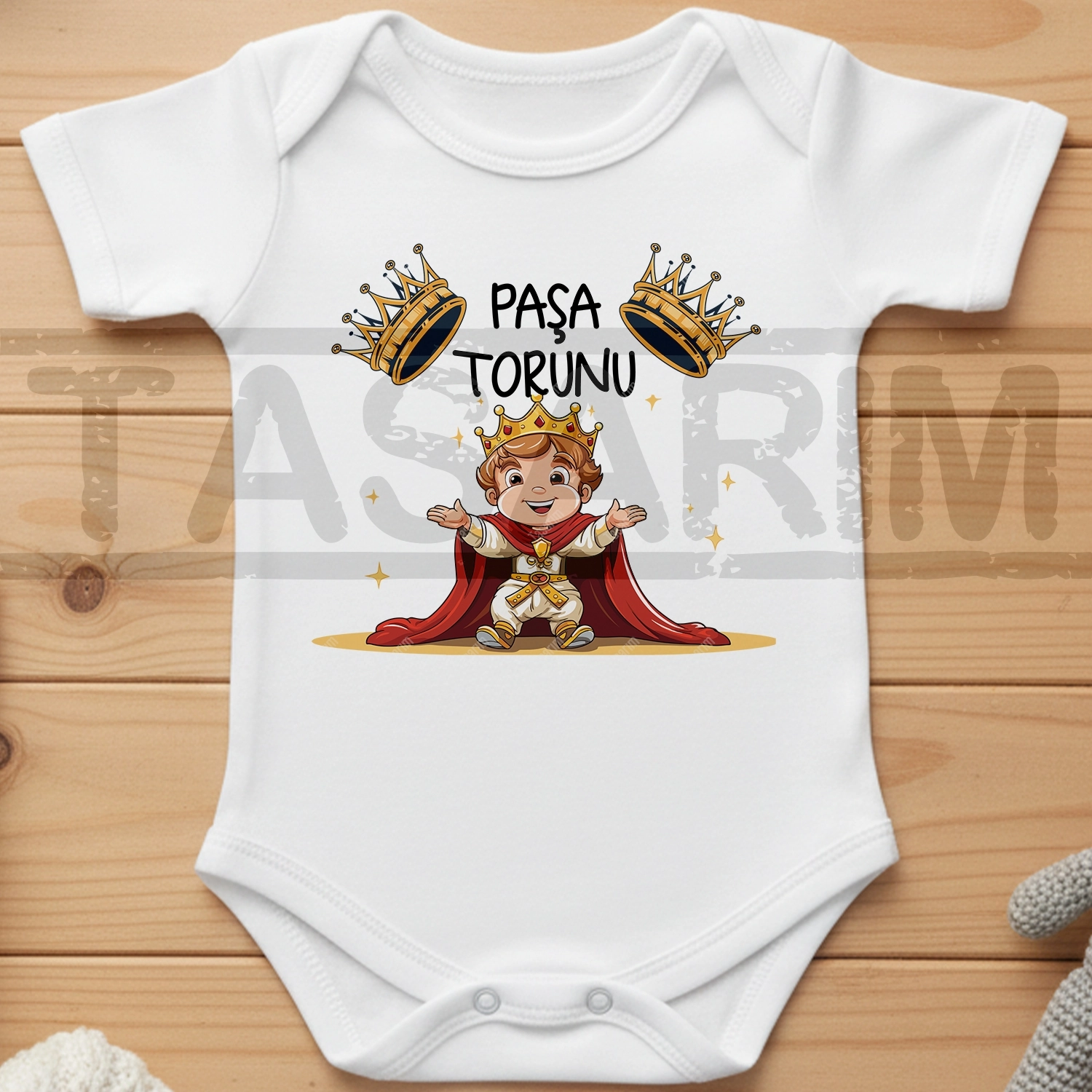 Paşa Torunu - Bebek Body Zıbın