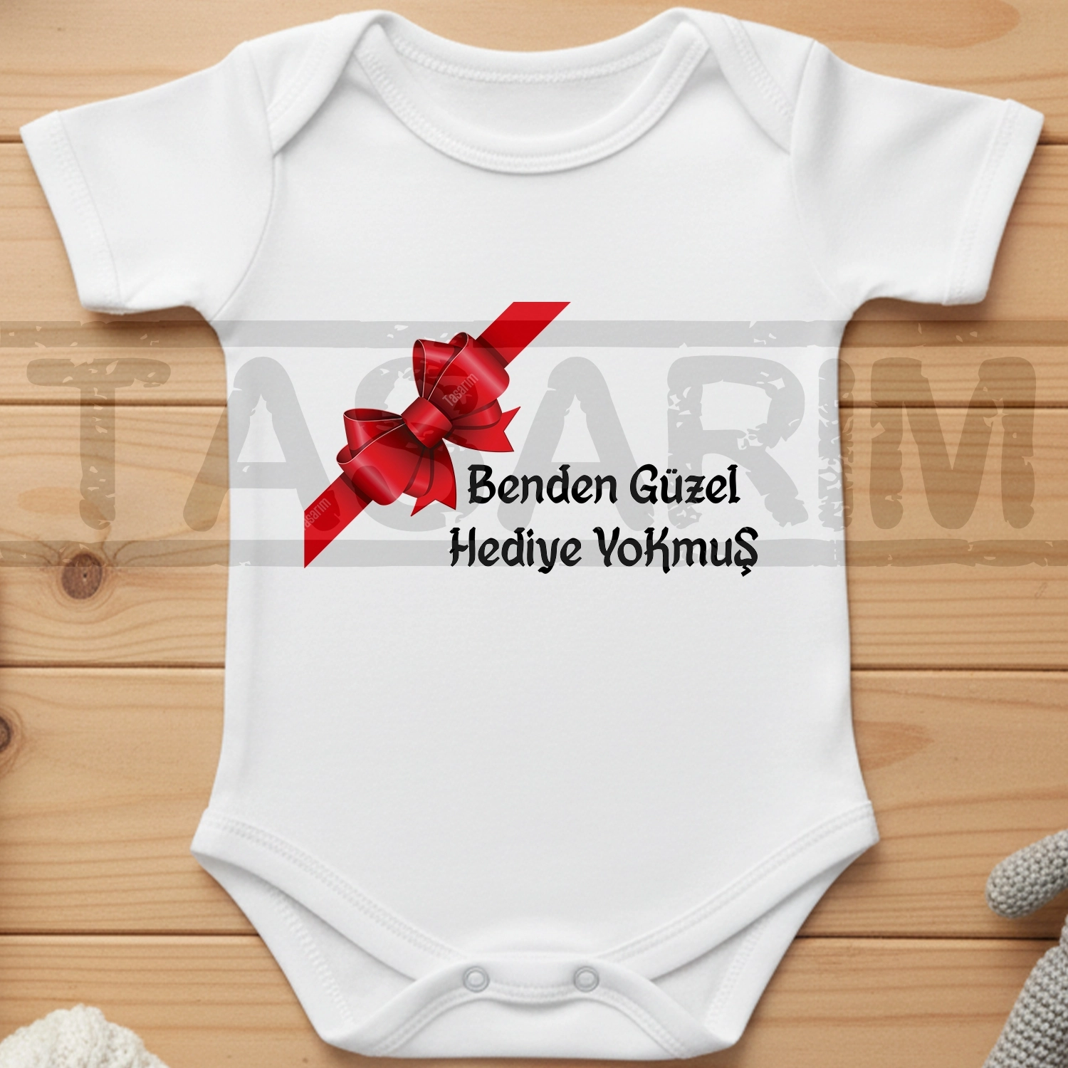 Benden Güzel Hediye Yokmuş - Bebek Body Zıbın
