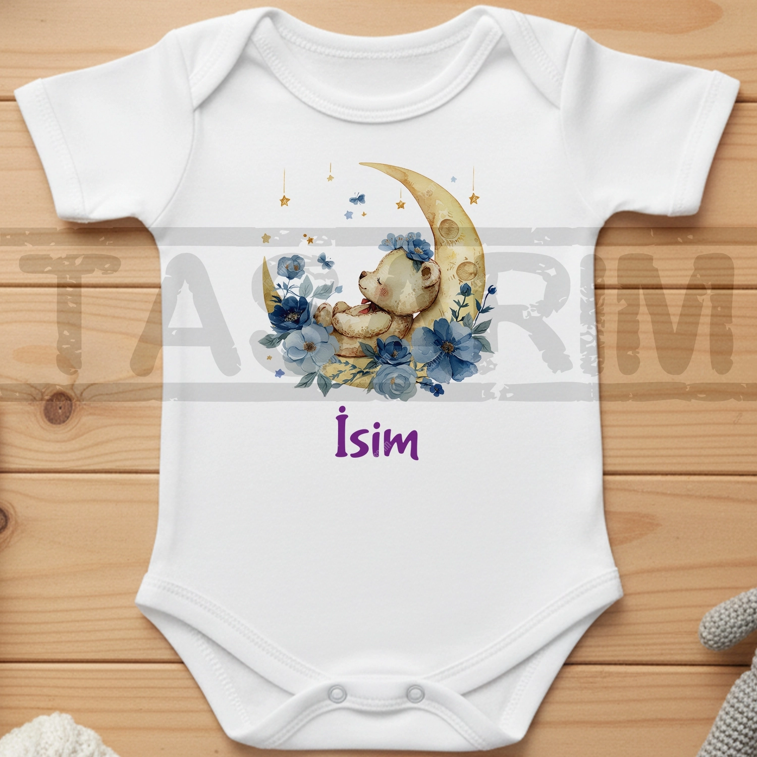 Ay Parçası - Bebek Body Zıbın