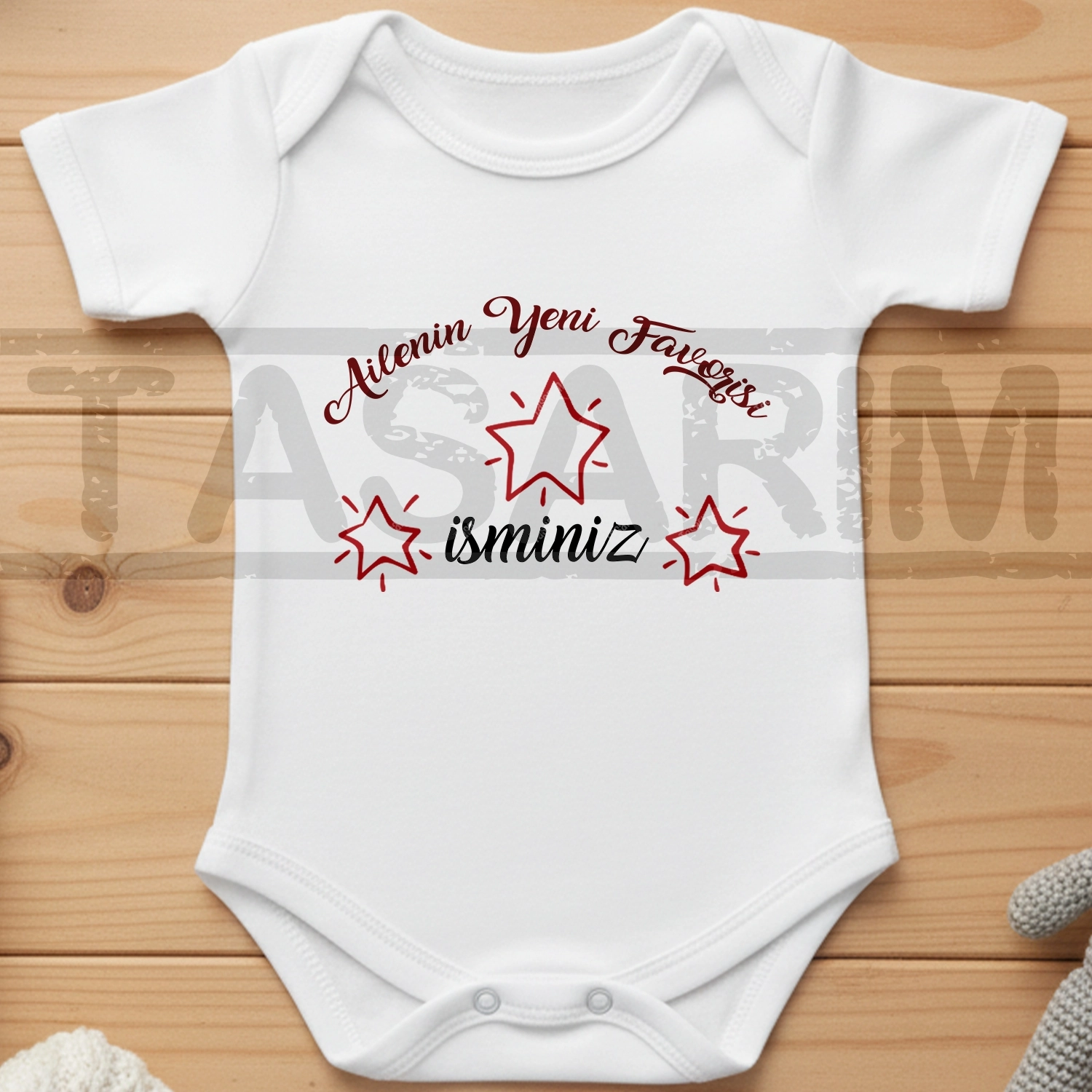 Ailenin Yeni Favorisi - Bebek Body Zıbın