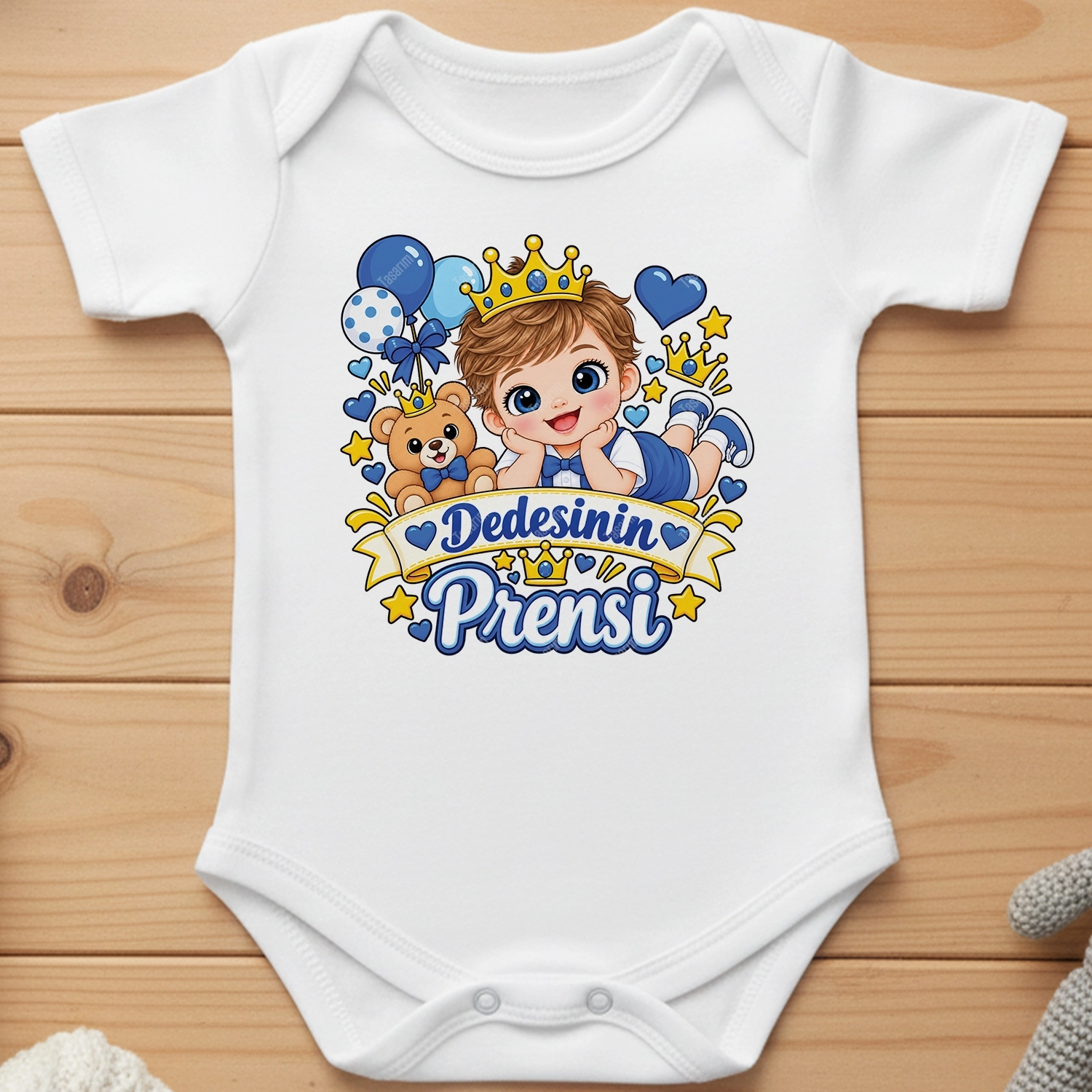 Dedesinin Prensi - Bebek Body Zıbın