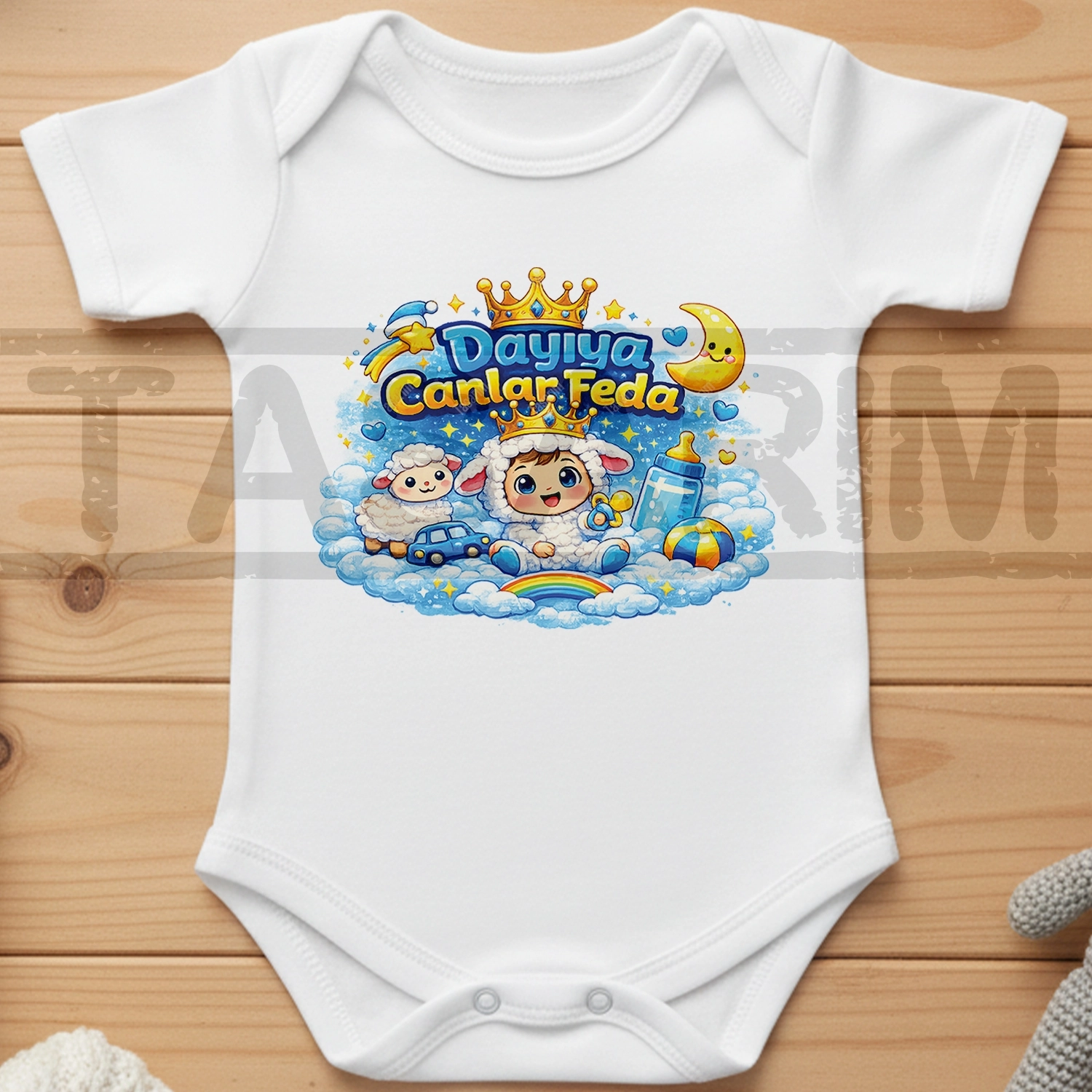 Dayıya Canlar Feda - Bebek Body Zıbın