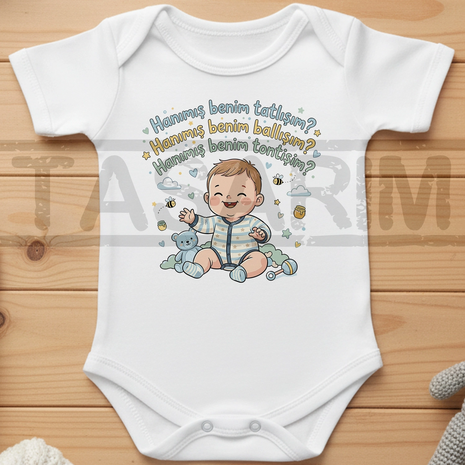 Hanımış Benim Ballışım ? - Bebek Body Zıbın