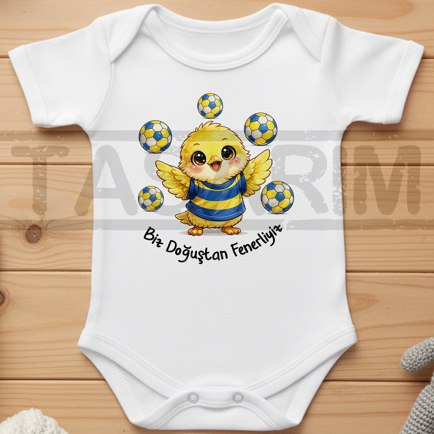 Biz Doğuştan Fenerliyiz - Bebek Body Zıbın