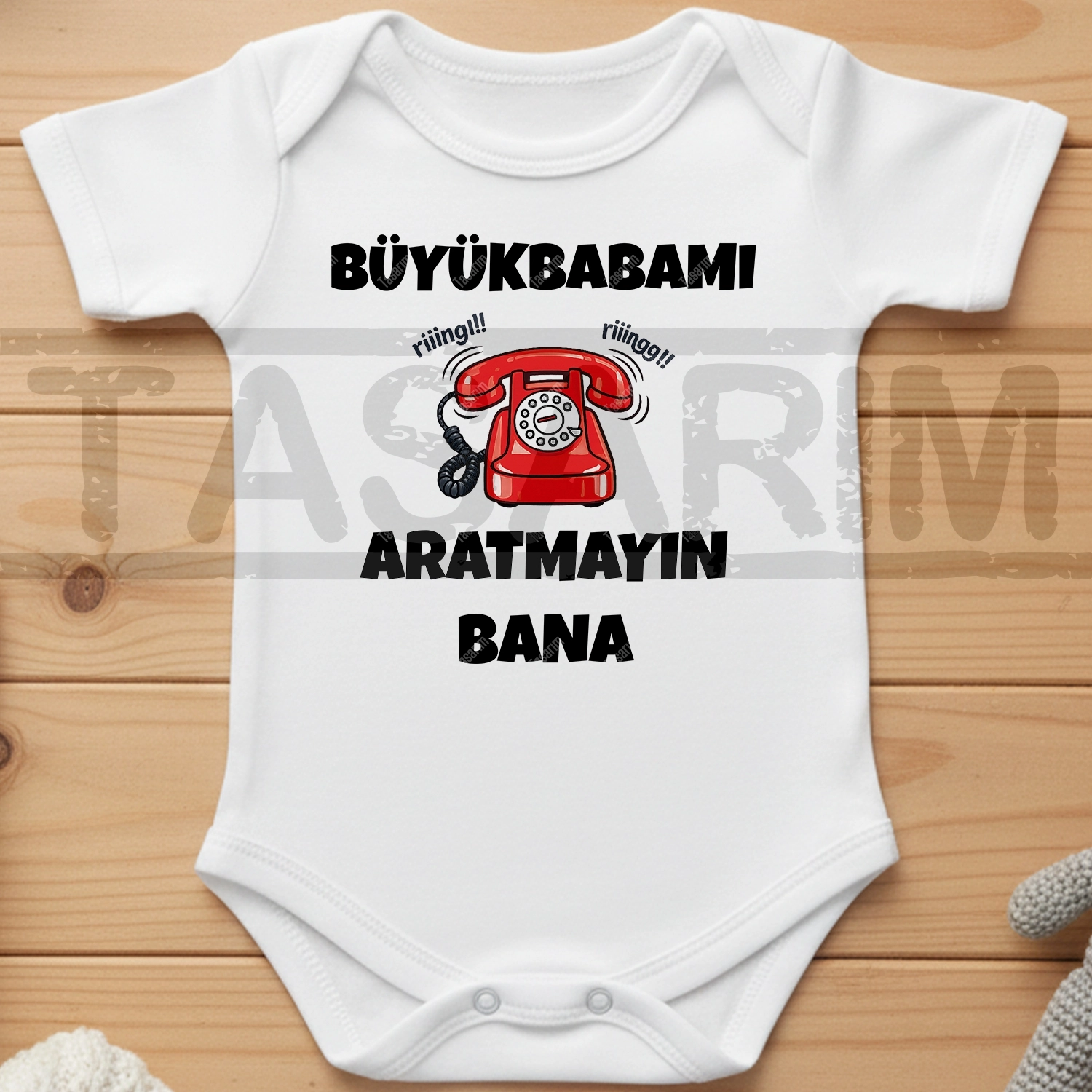 Büyükbabamı Aratmayın Bana - Bebek Body Zıbın
