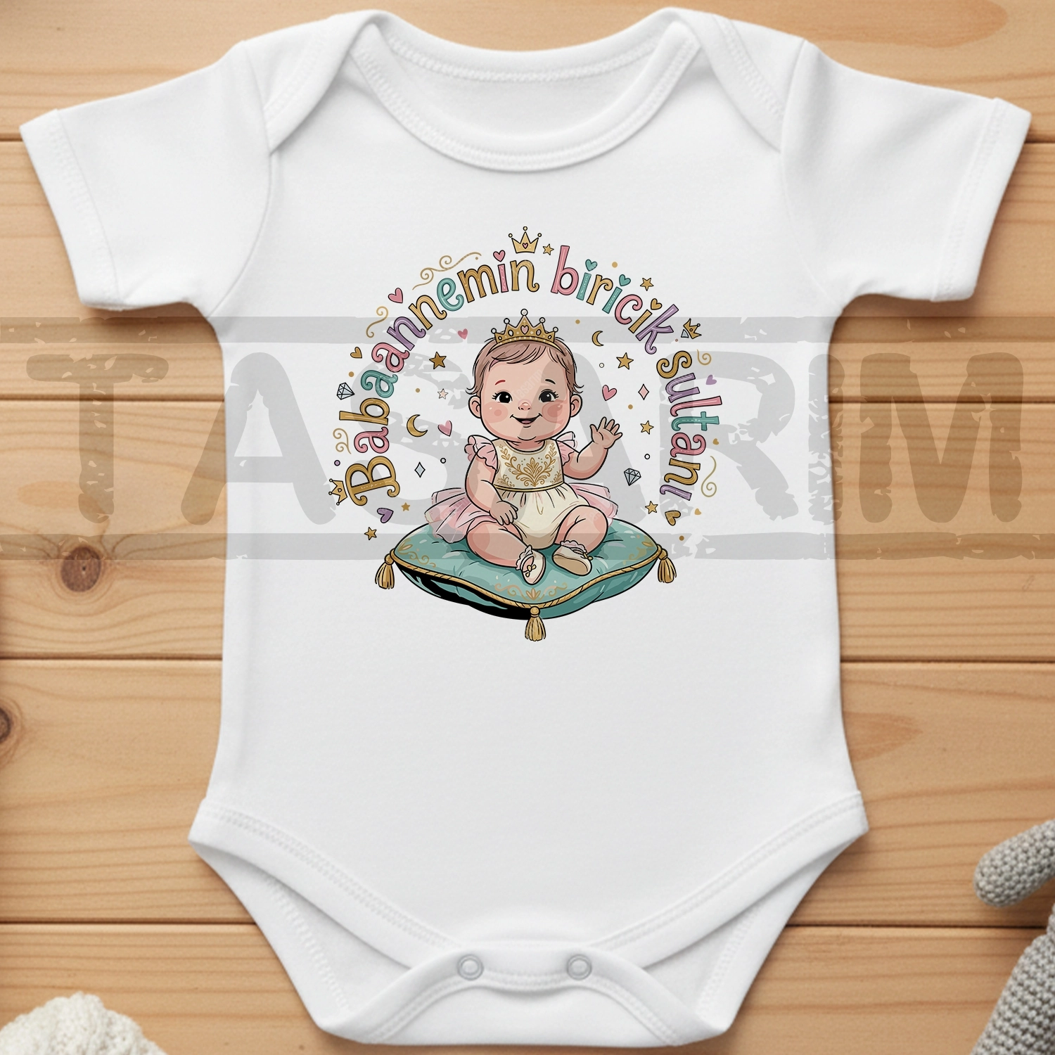 Babaannemin Biricik Sultanı - Bebek Body Zıbın