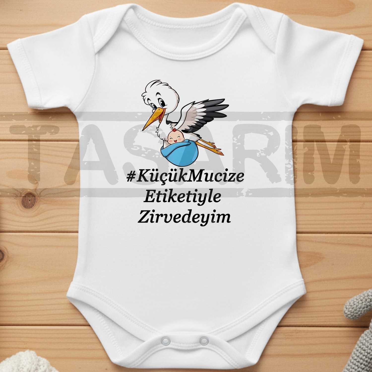 #KüçükMucize Etiketiyle Zirvedeyim - Bebek Body Zıbın