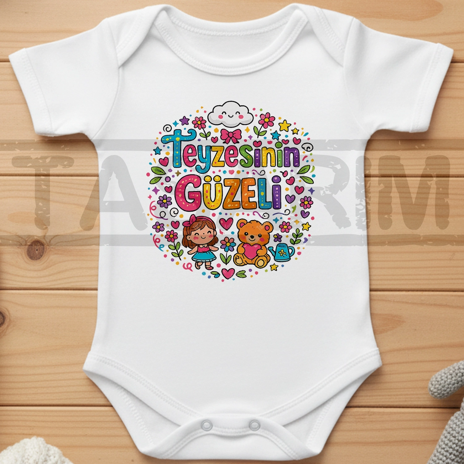 Teyzesinin Güzeli - Bebek Body Zıbın