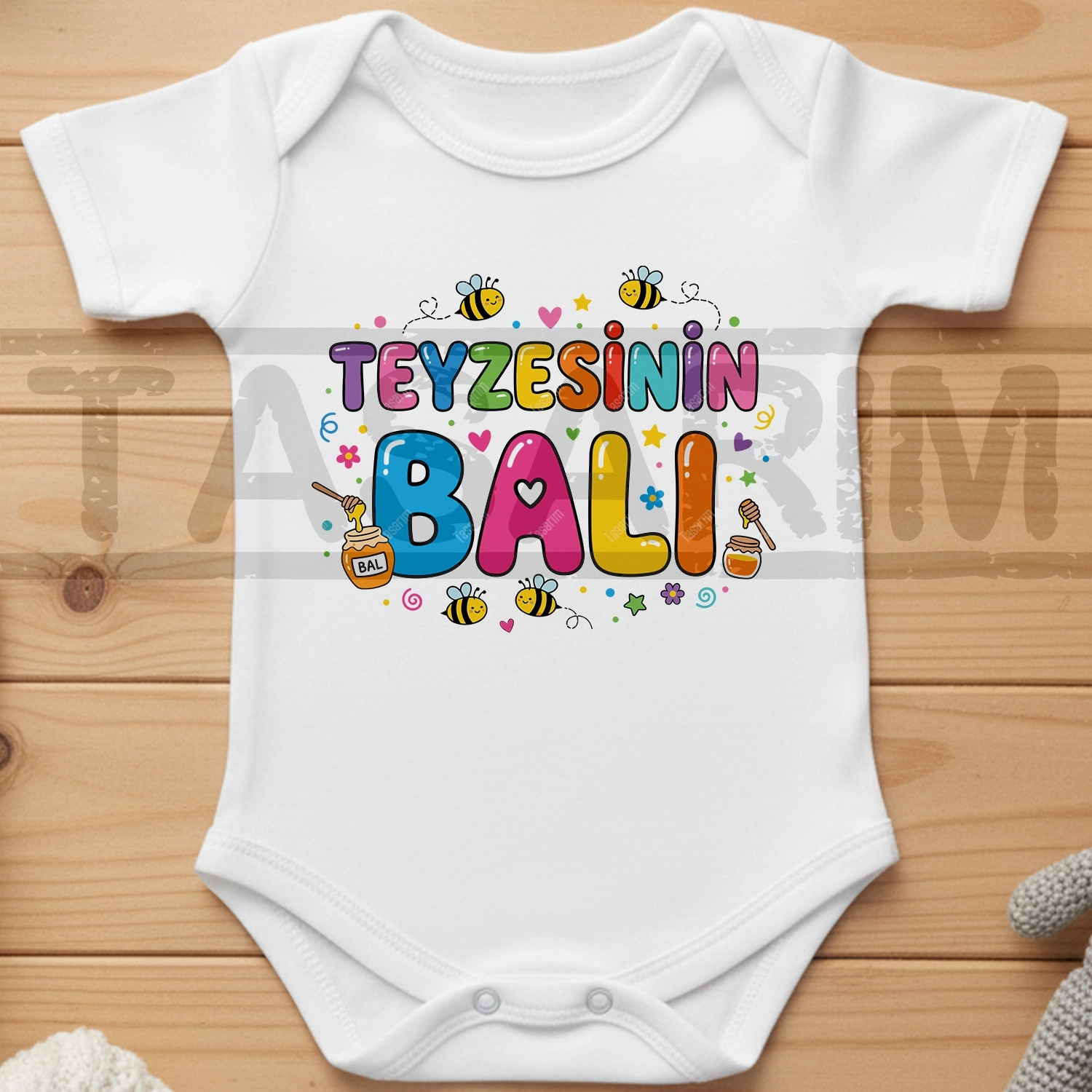 Teyzesinin Balı - Bebek Body Zıbın