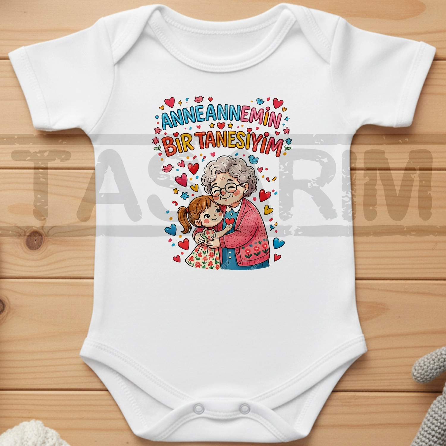 Anneannemin Bir Tanesiyim - Bebek Body Zıbın