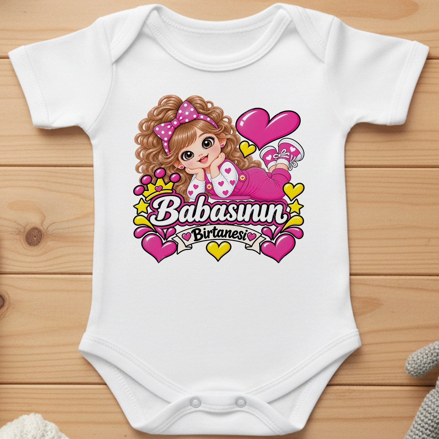 Babasının Bir Tanesi - Bebek Body Zıbın