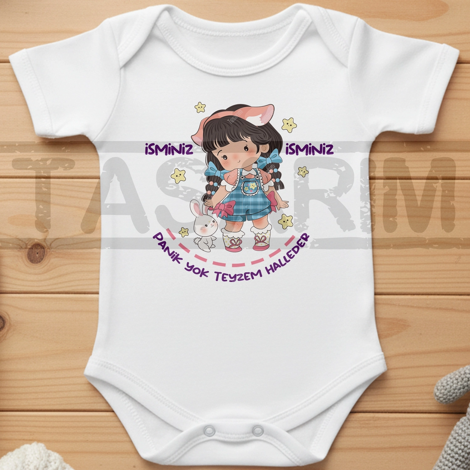 Panik Yok Teyzem Halleder - Bebek Body Zıbın