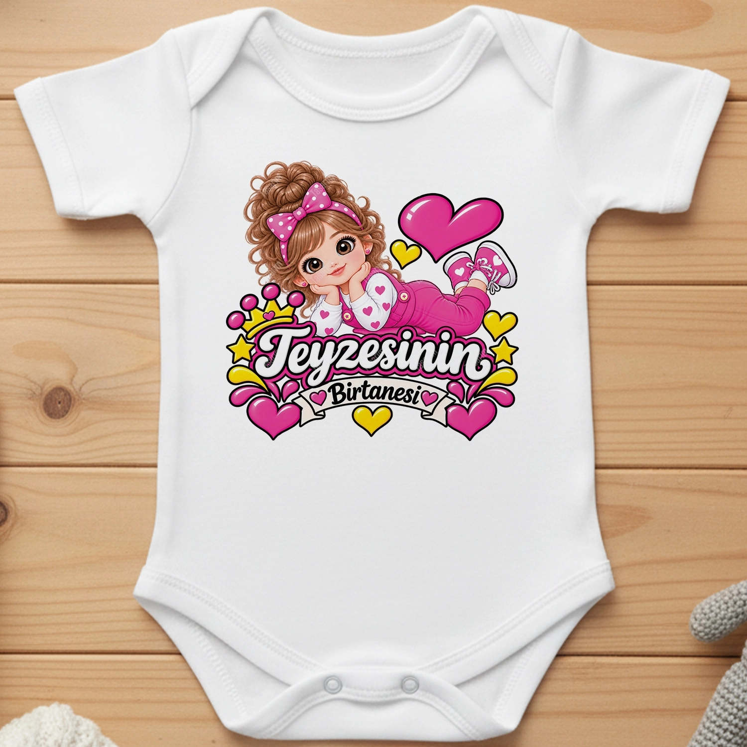 Teyzesinin Bir Tanesi - Bebek Body Zıbın