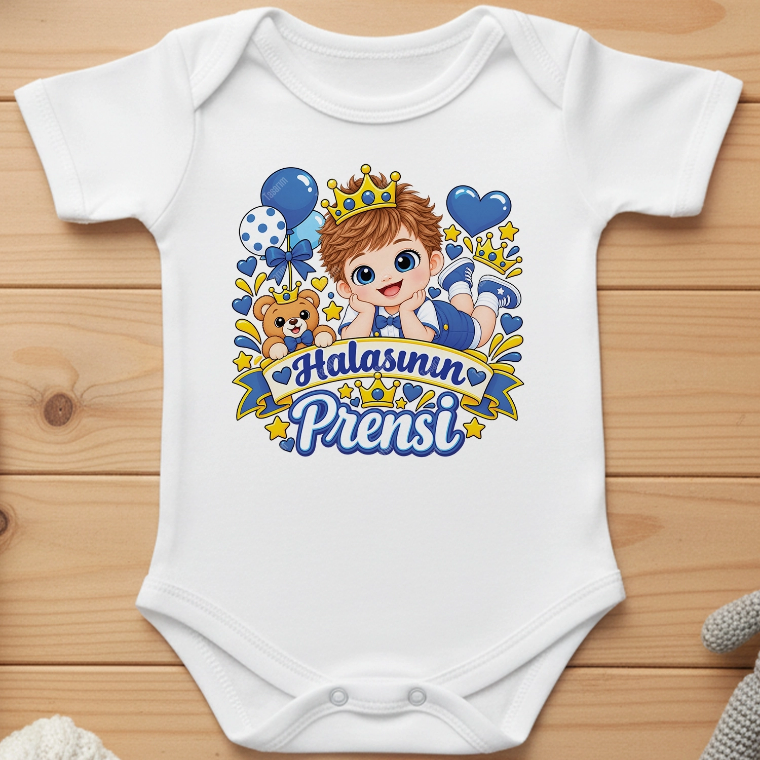 Halasının Prensi - Bebek Body Zıbın