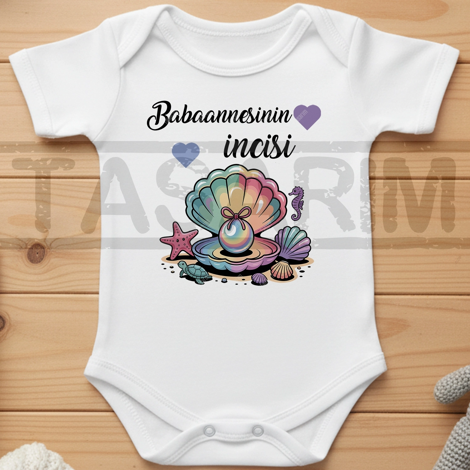 Babaannesinin İncisi - Bebek Body Zıbın