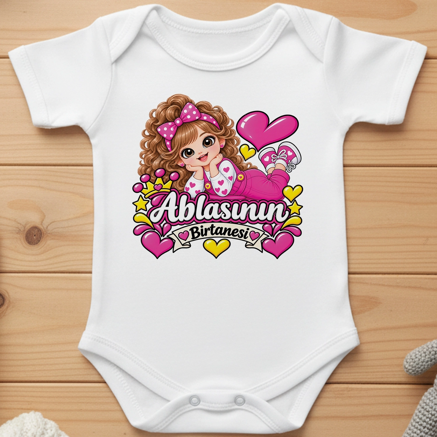 Ablasının Bir Tanesi - Bebek Body Zıbın