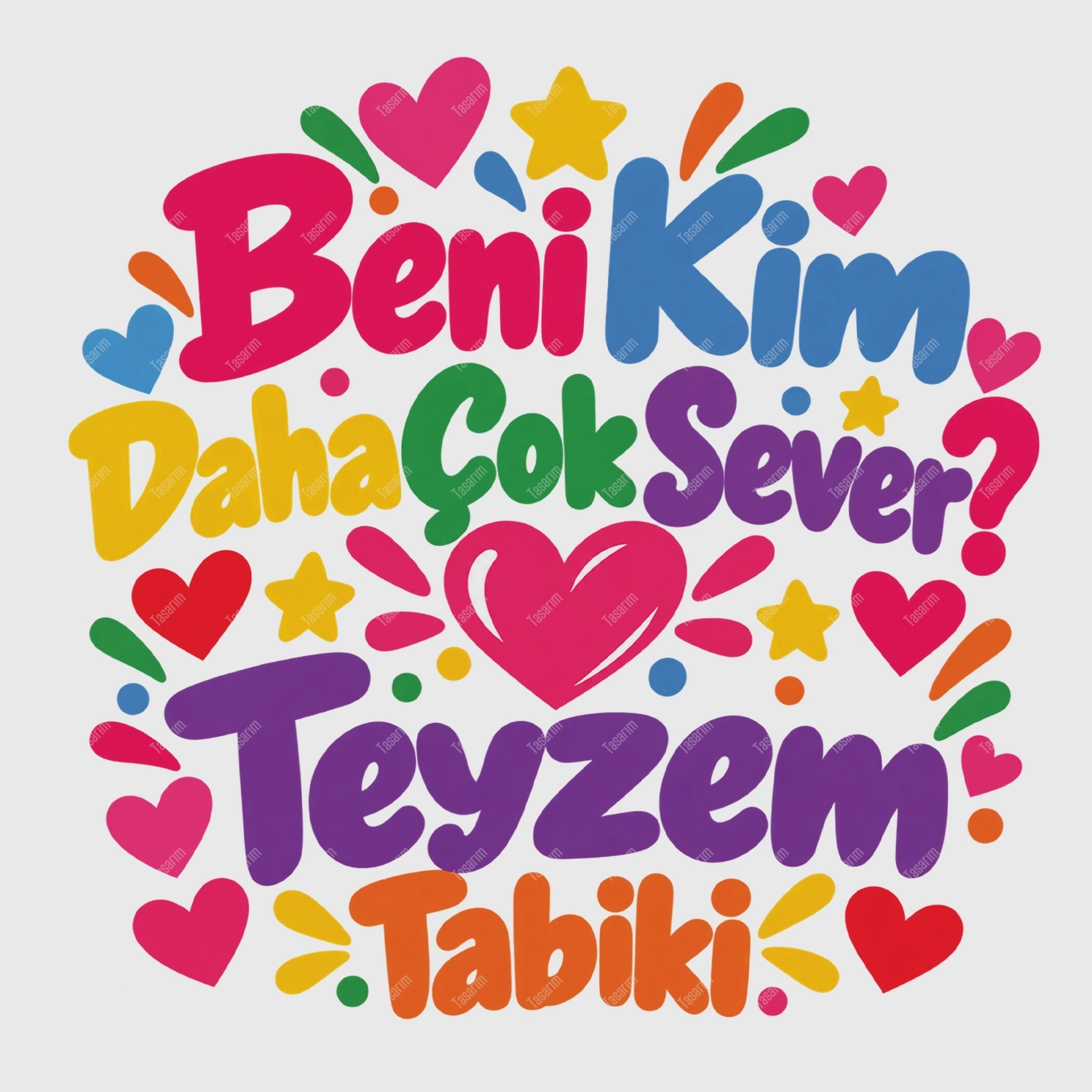 Beni Kim Daha Çok Sever Teyzem Tabiki - Bebek Body Zıbın