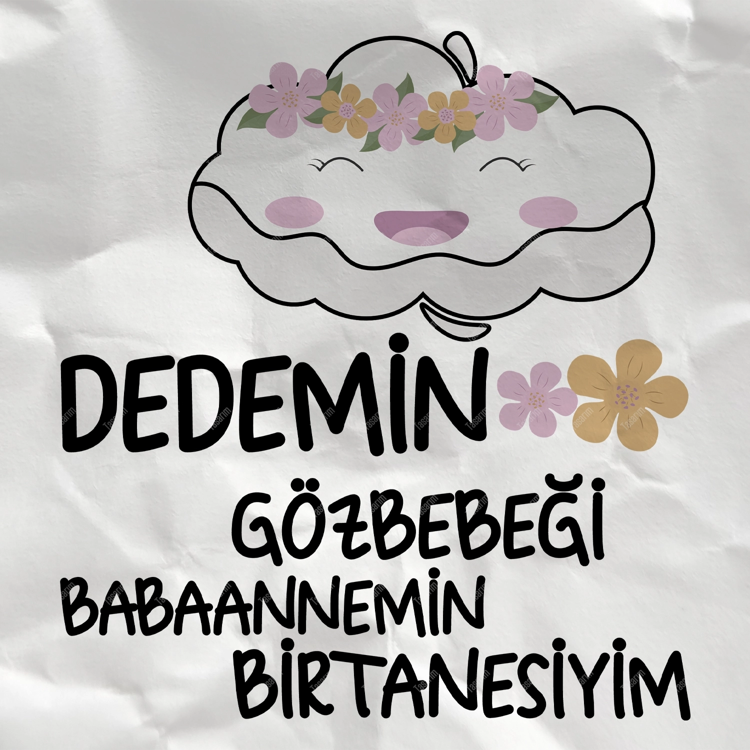 Dedemin Gözbebeği Babaannemin Bir Tanesiyim - Bebek Body Zıbın