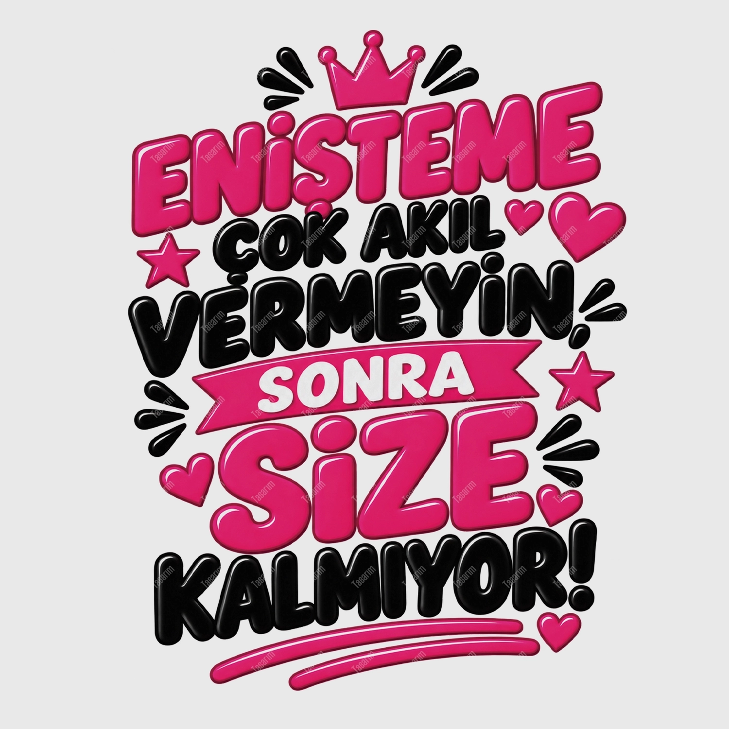 Enişteme Çok Akıl Vermeyin Sonra Size Kalmıyor - Bebek Body Zıbın