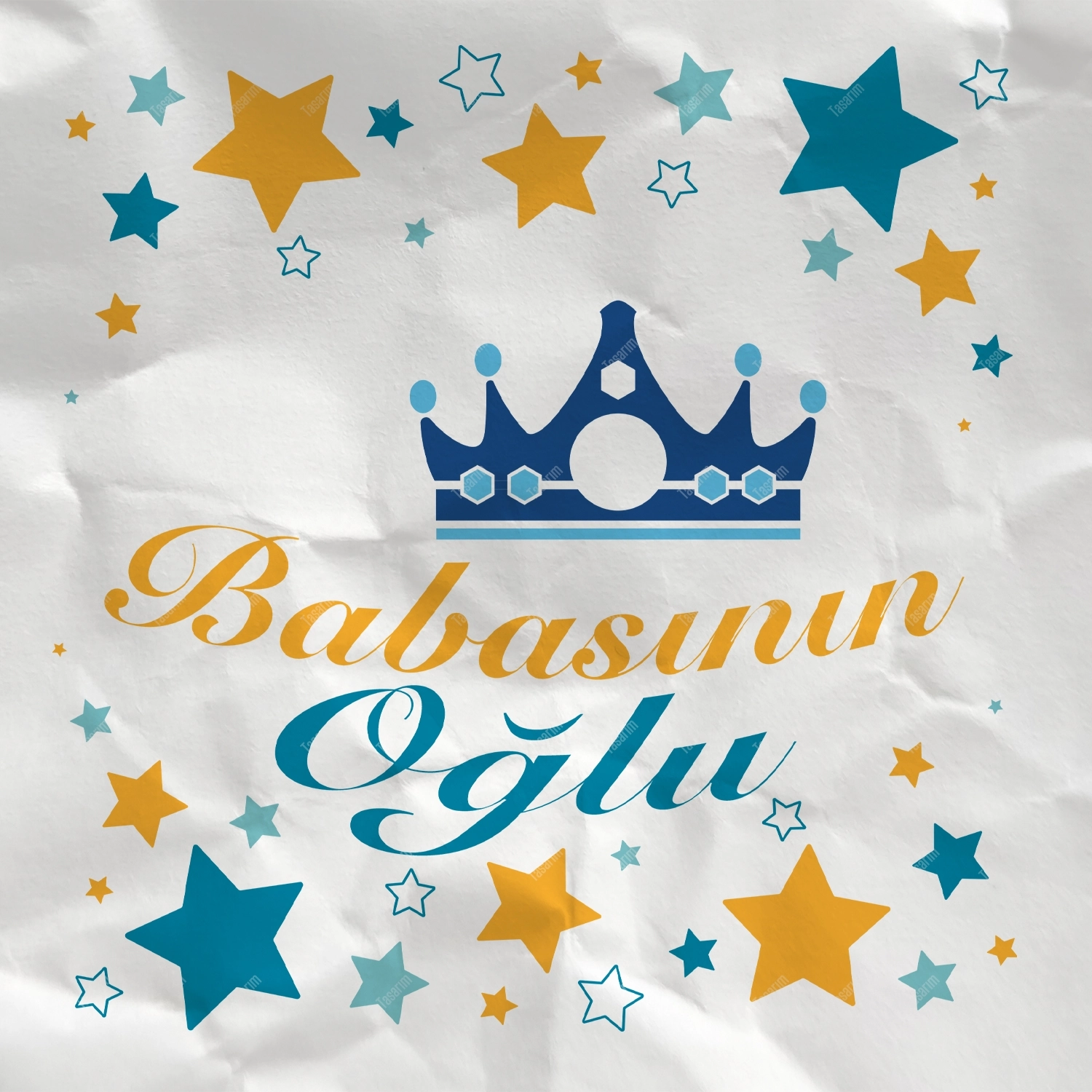Babasının Oğlu - Bebek Body Zıbın