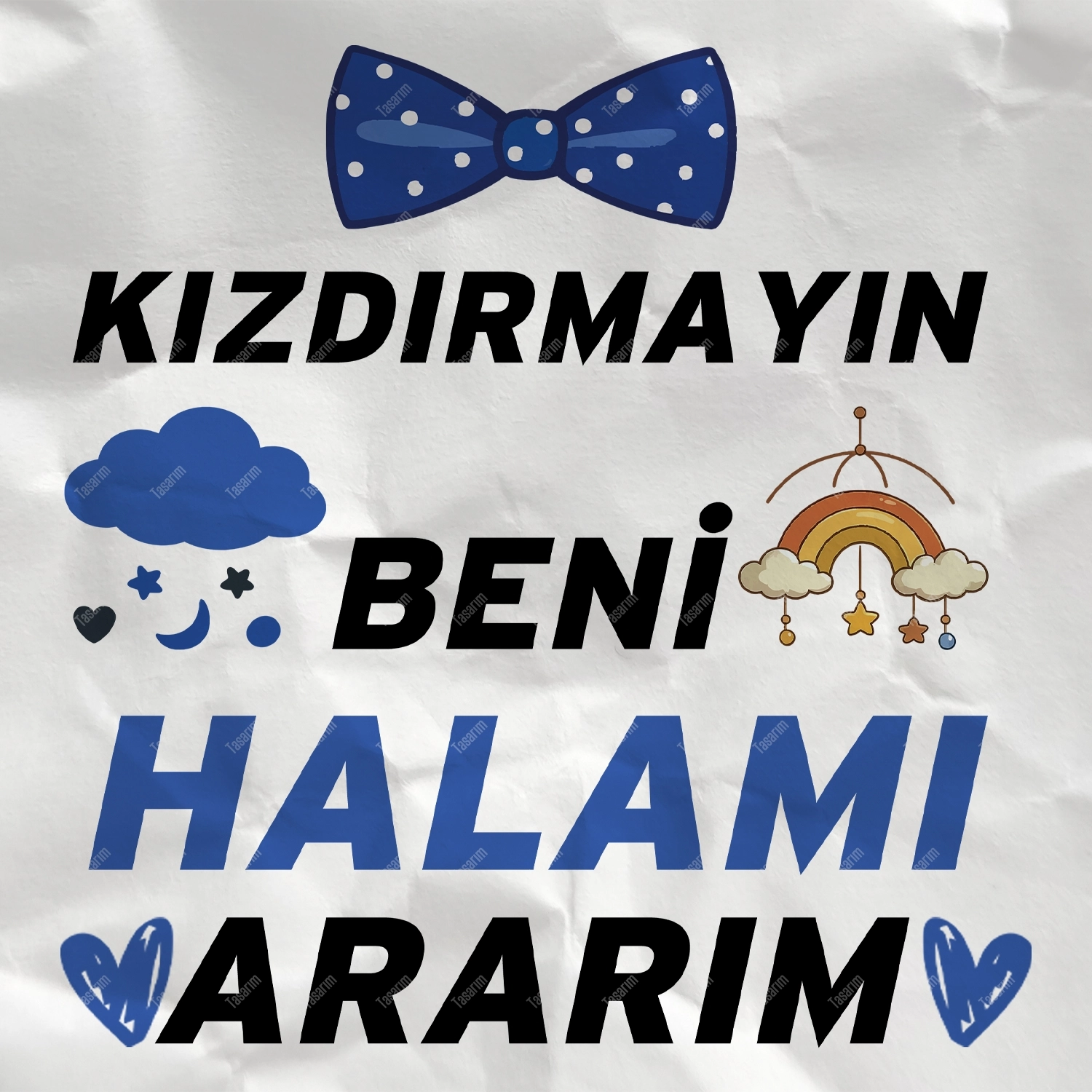Kızdırmayın Beni Halamı Ararım - Bebek Body Zıbın