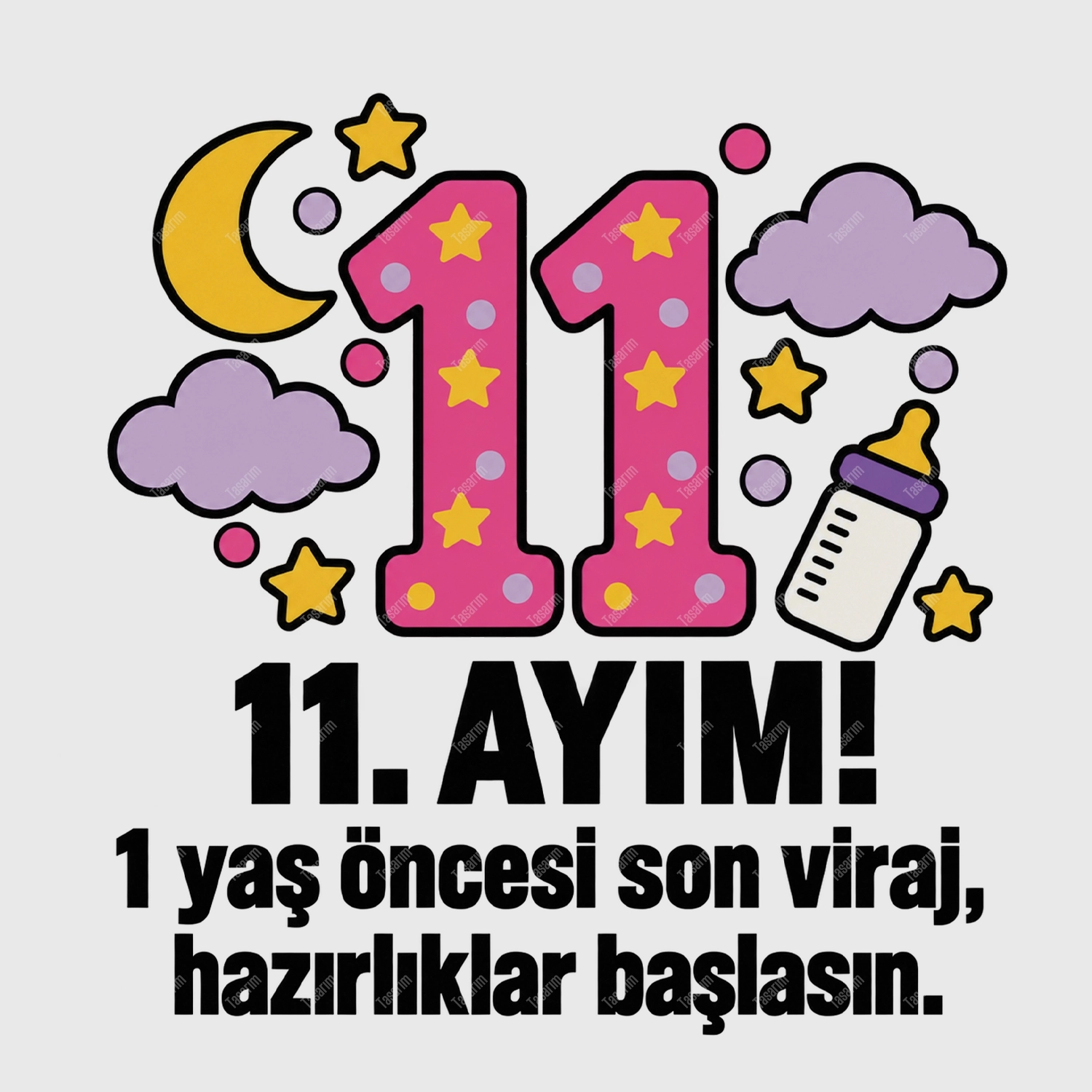 11. Aylık - 1 Yaş Öncesi Son Viraj Hazırlıklar Başlasın - Bebek Body Zıbın