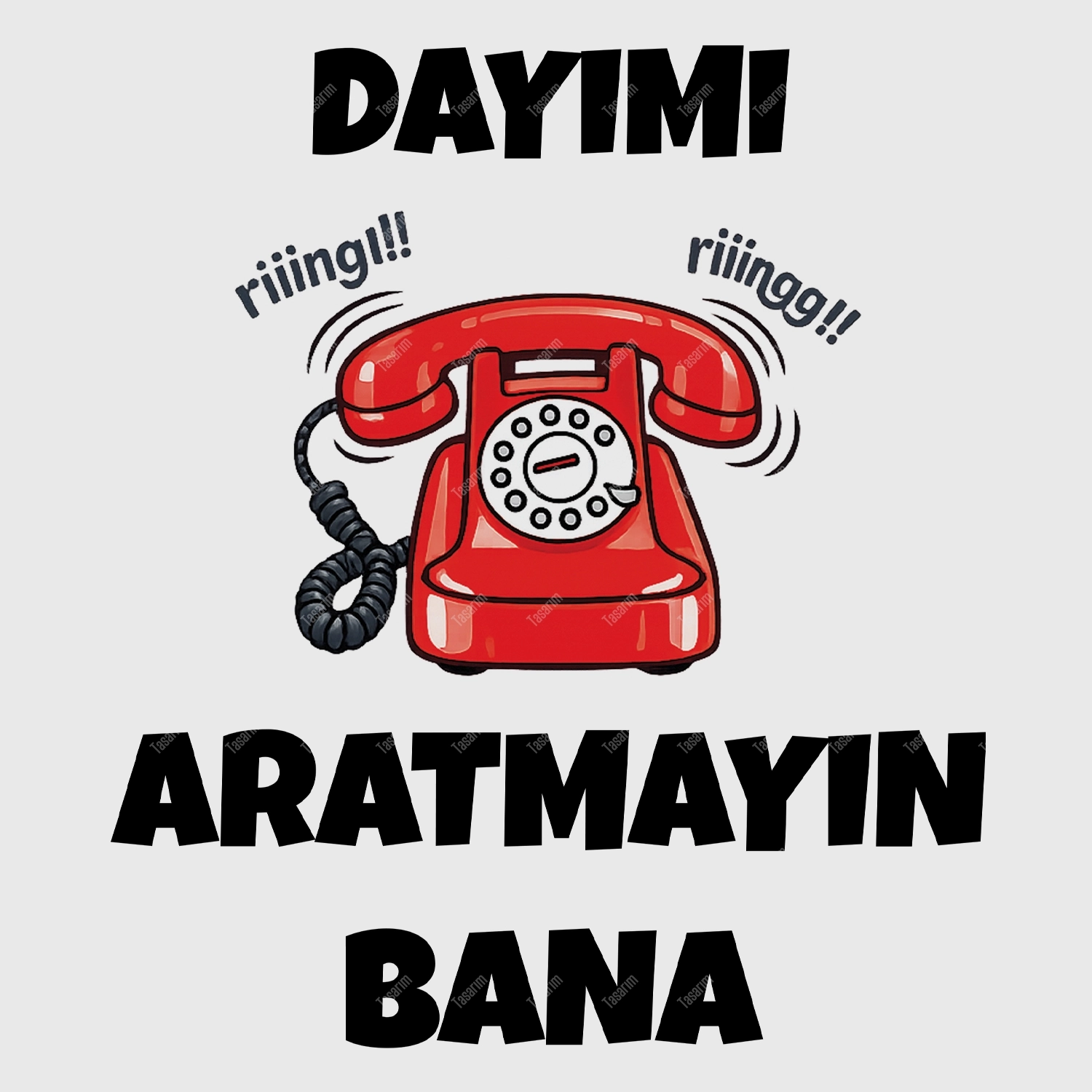 Dayımı Aratmayın Bana - Bebek Body Zıbın