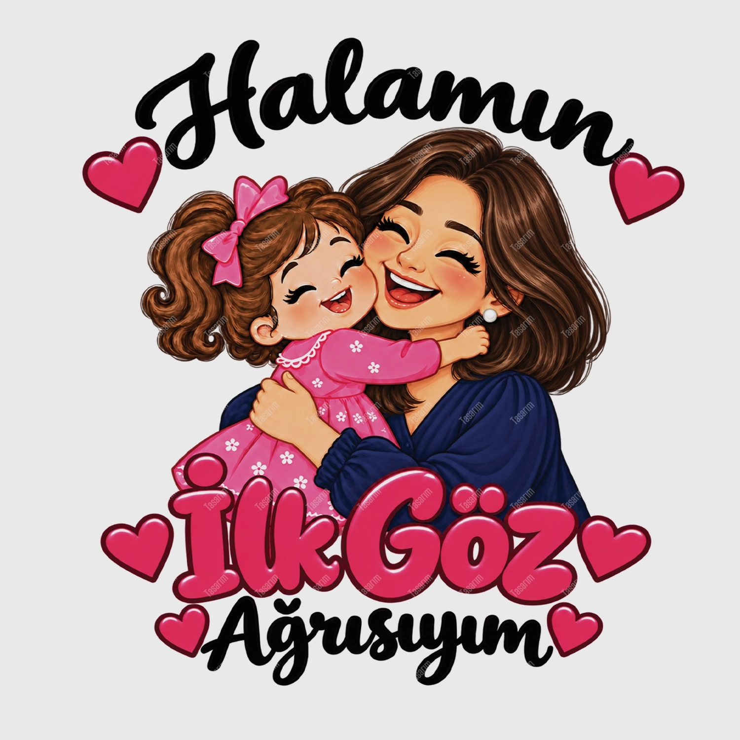 Halamın İlk Göz Ağrısıyım - Bebek Body Zıbın