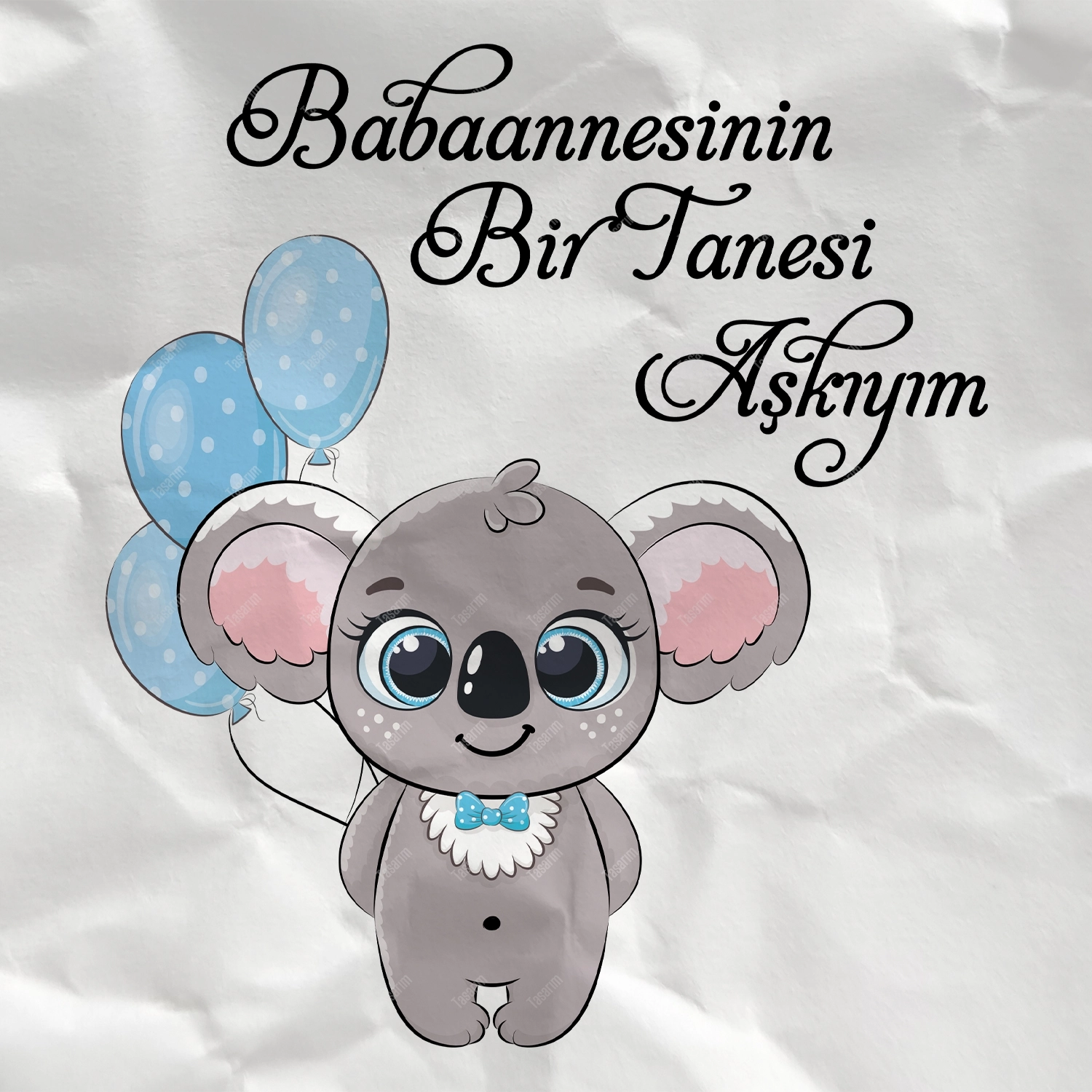 Babaannesinin Bir Tanesi Aşkıyım - Bebek Body Zıbın
