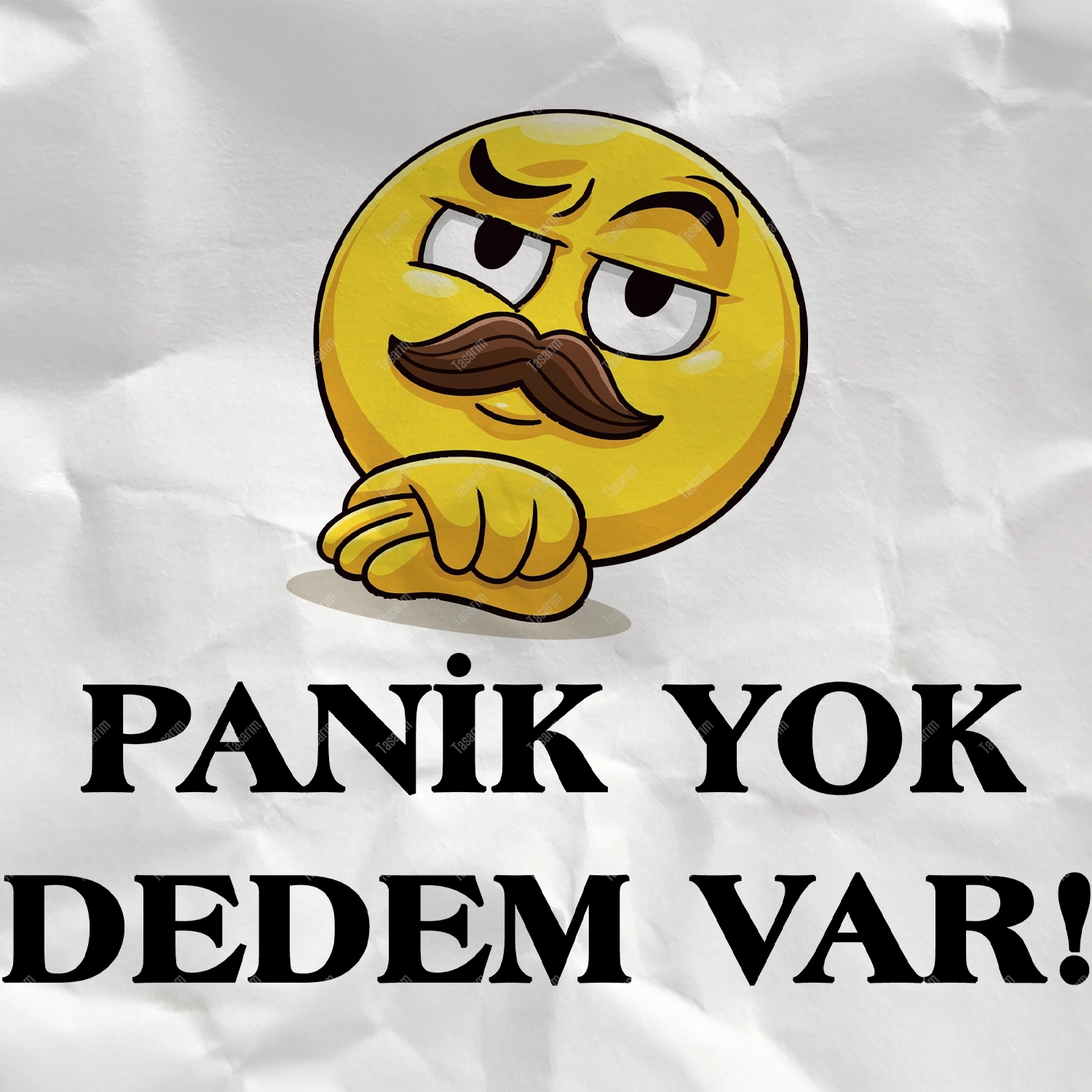 Panik Yok Dedem Var - Bebek Body Zıbın