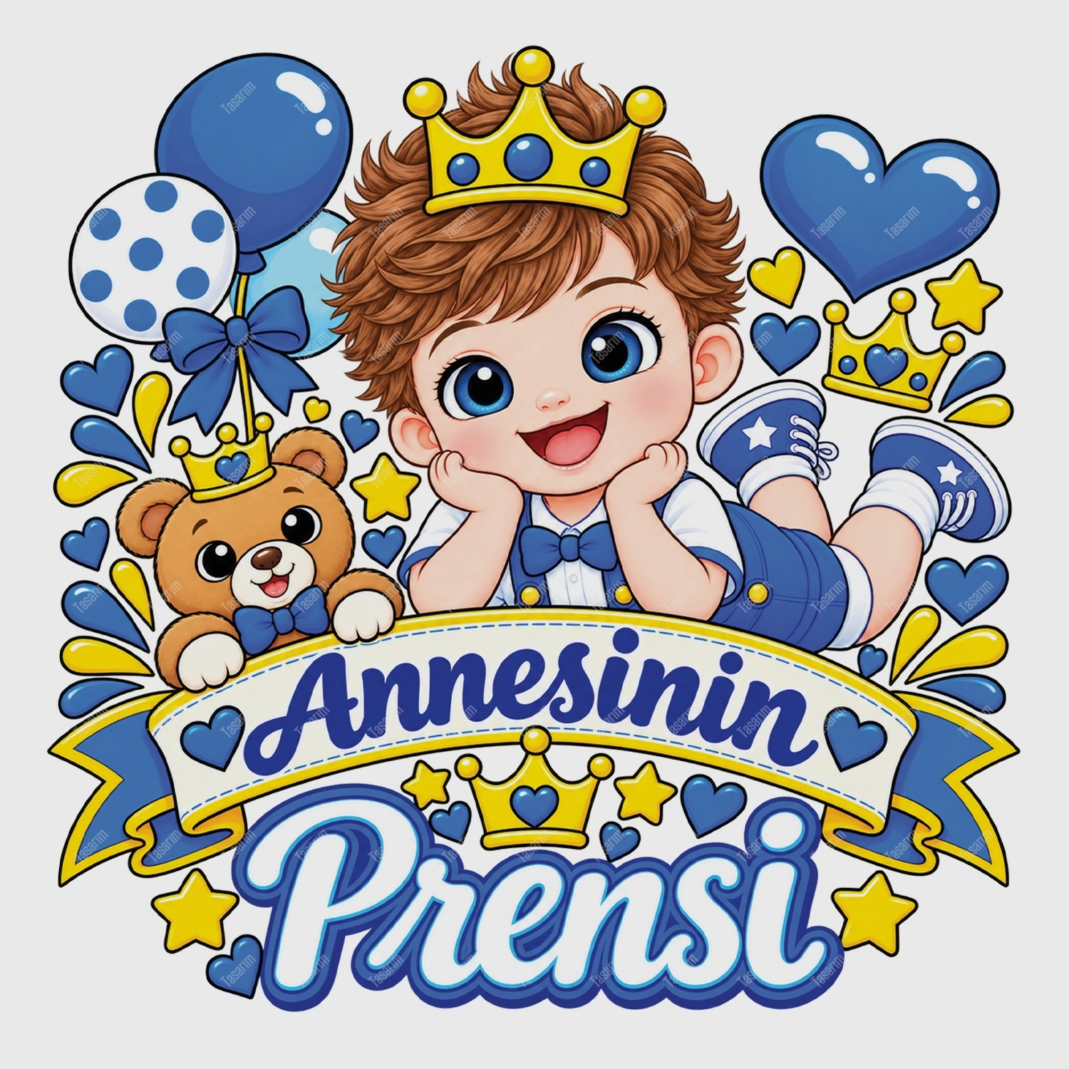 Annesinin Prensi - Bebek Body Zıbın