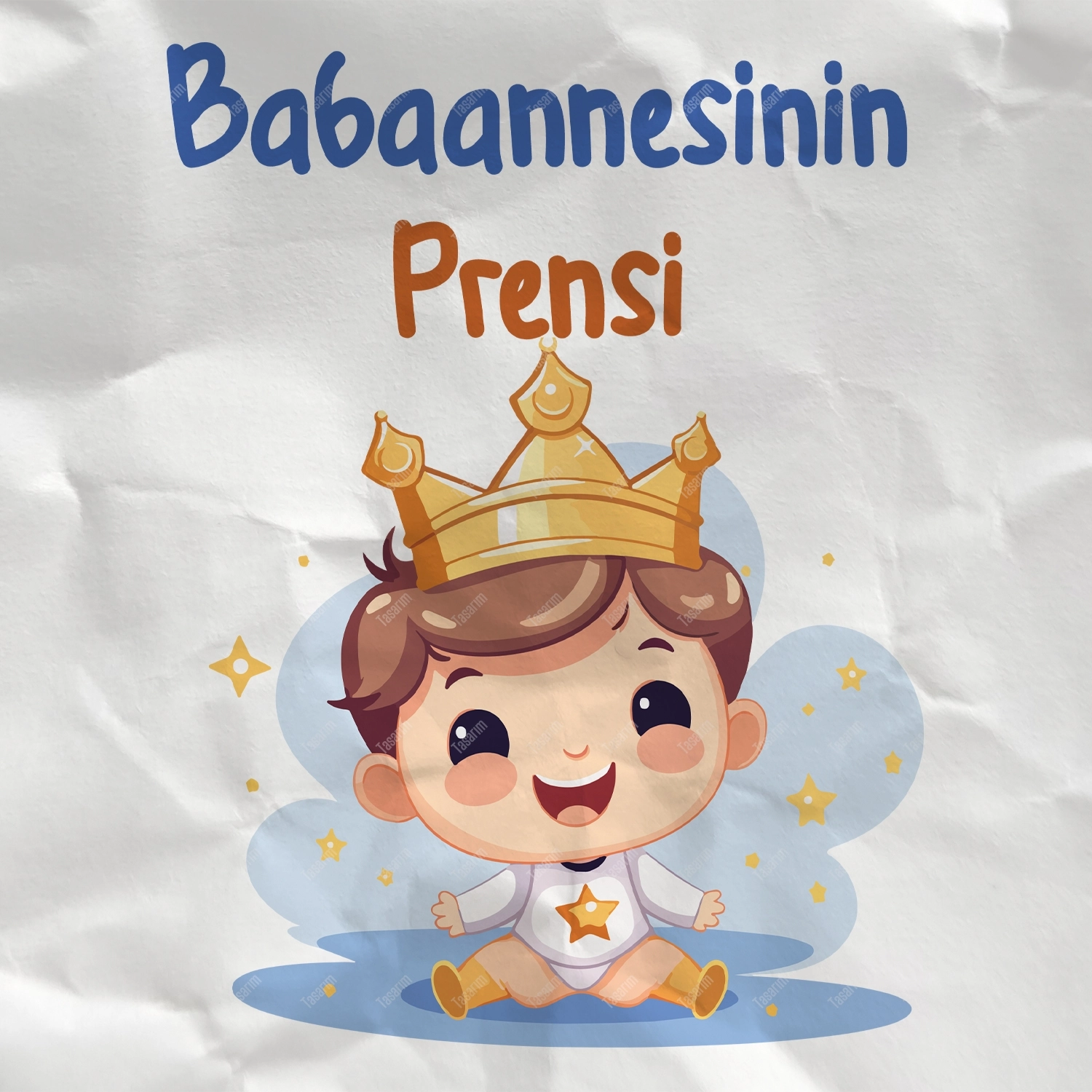 Babaannesinin Prensi - Bebek Body Zıbın
