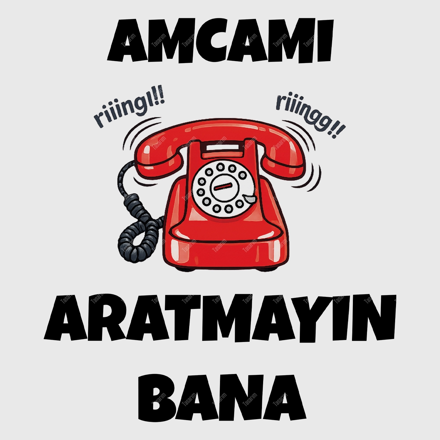 Amcamı Aratmayın Bana - Bebek Body Zıbın