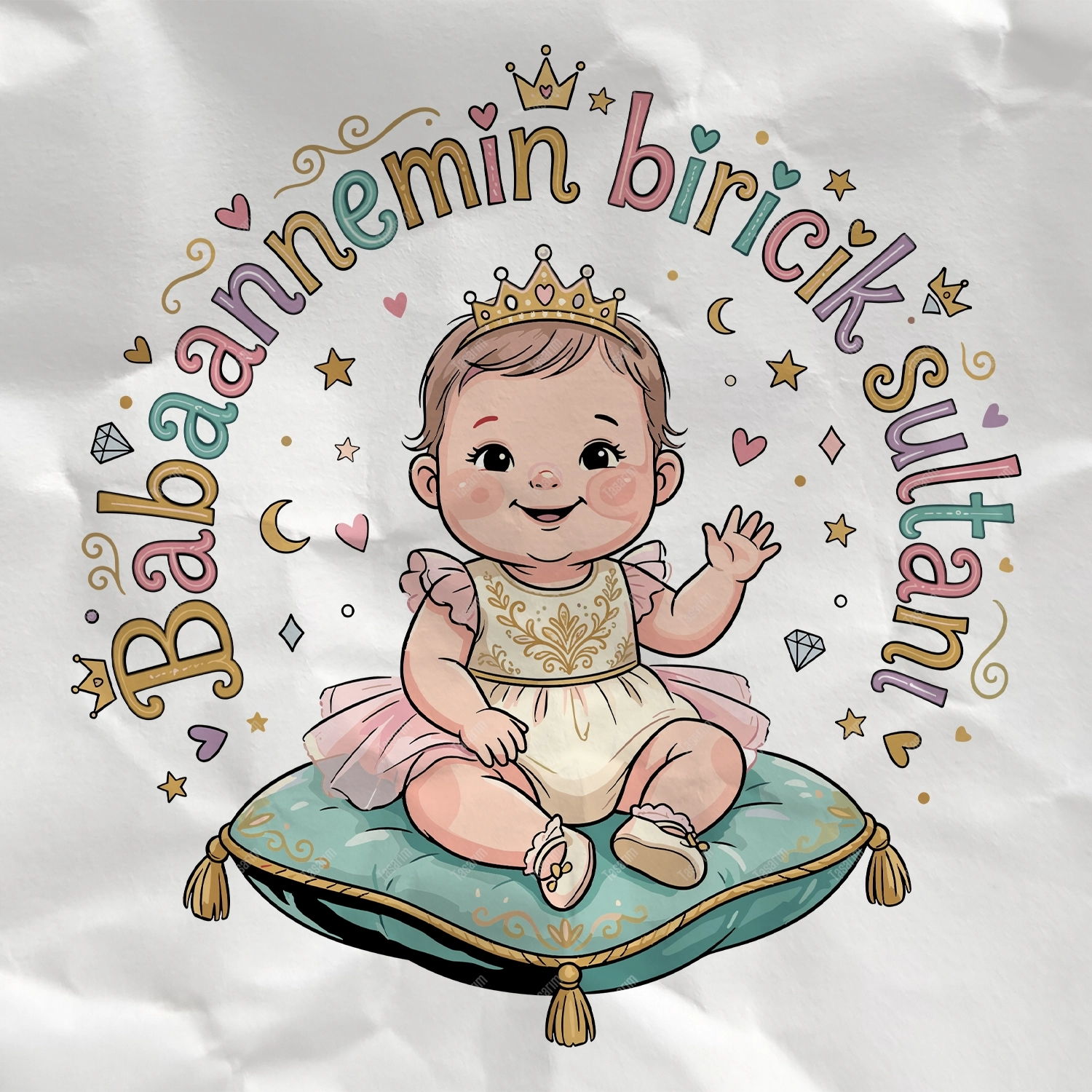 Babaannemin Biricik Sultanı - Bebek Body Zıbın