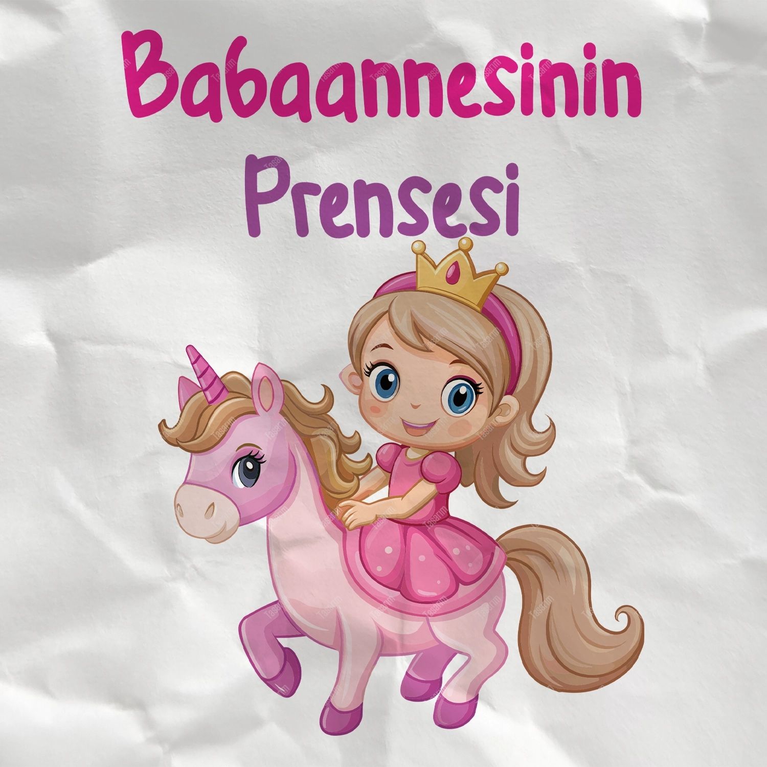 Babaannesinin Prensesi - Bebek Body Zıbın