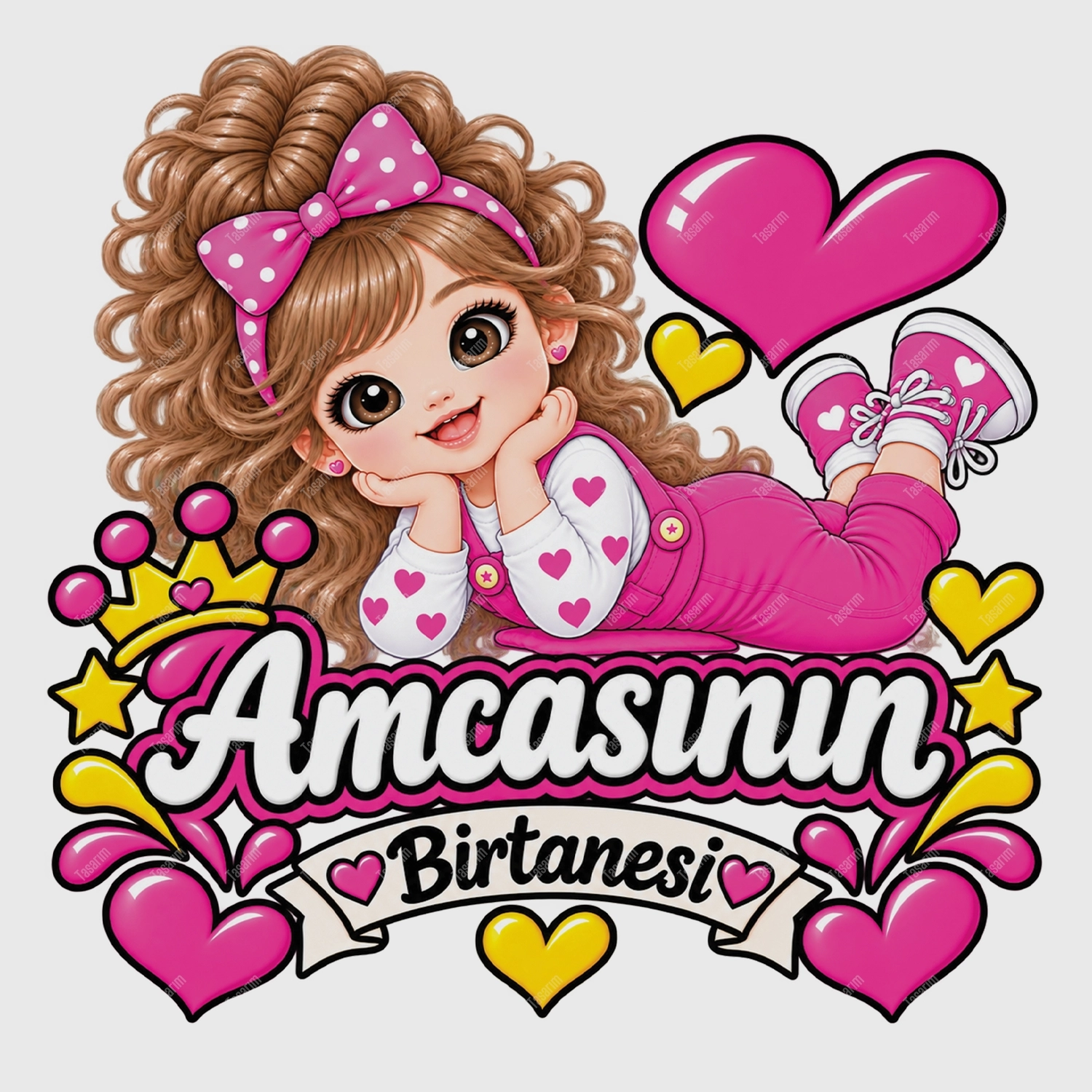 Amcasının Bir Tanesi - Bebek Body Zıbın