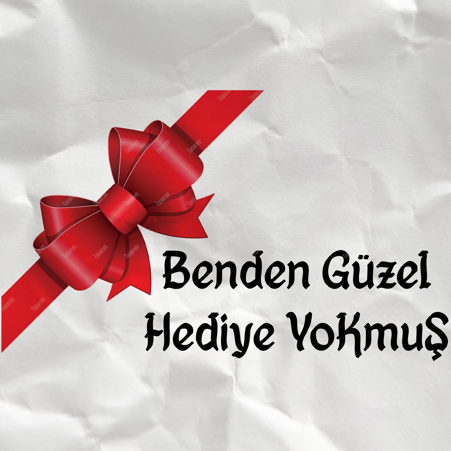 Benden Güzel Hediye Yokmuş - Bebek Body Zıbın