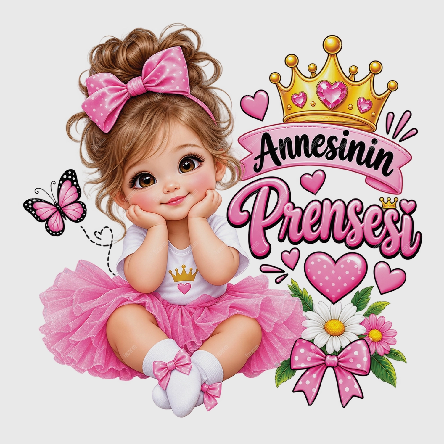 Annesinin Prensesi - Bebek Body Zıbın