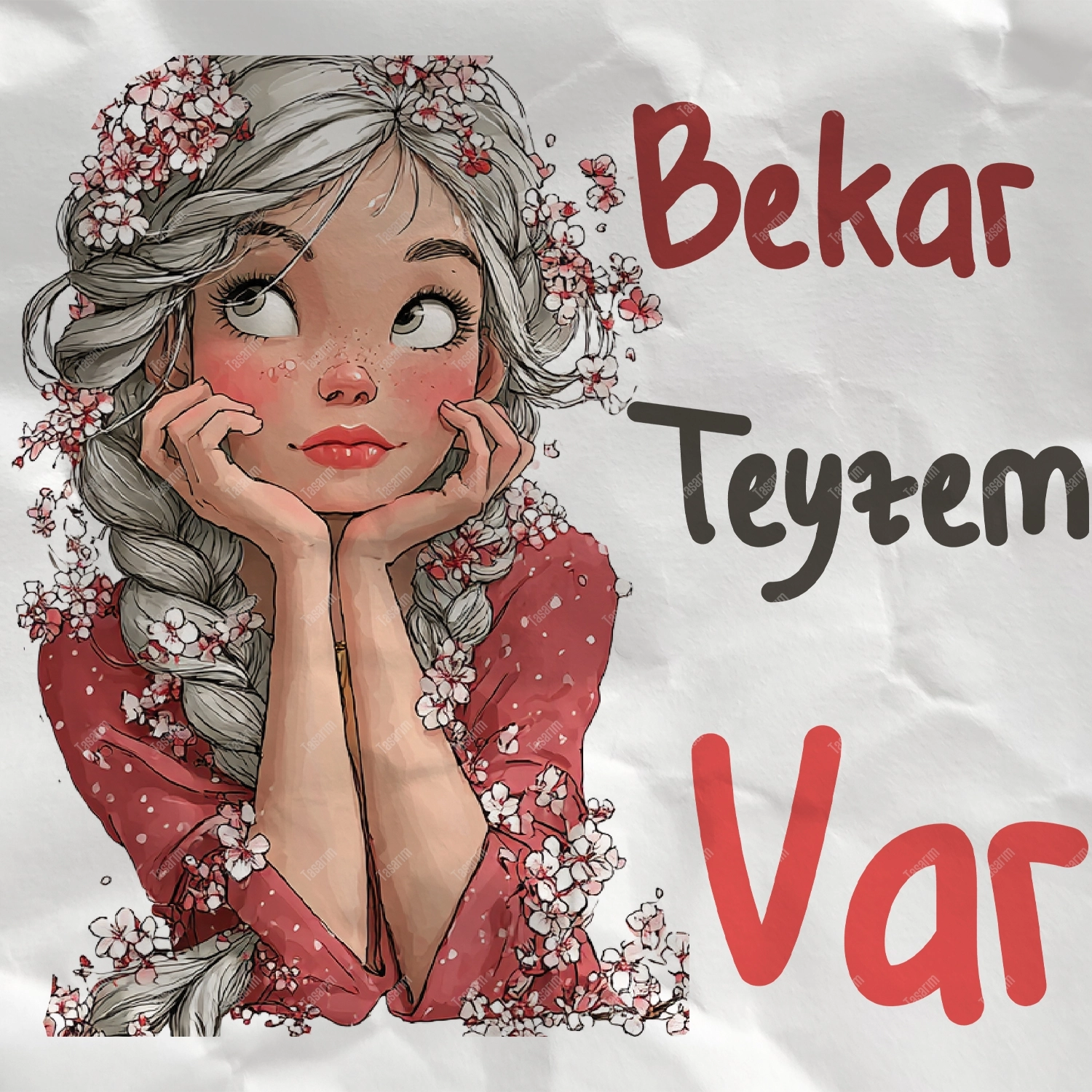 Bekar Teyzem Var - Bebek Body Zıbın