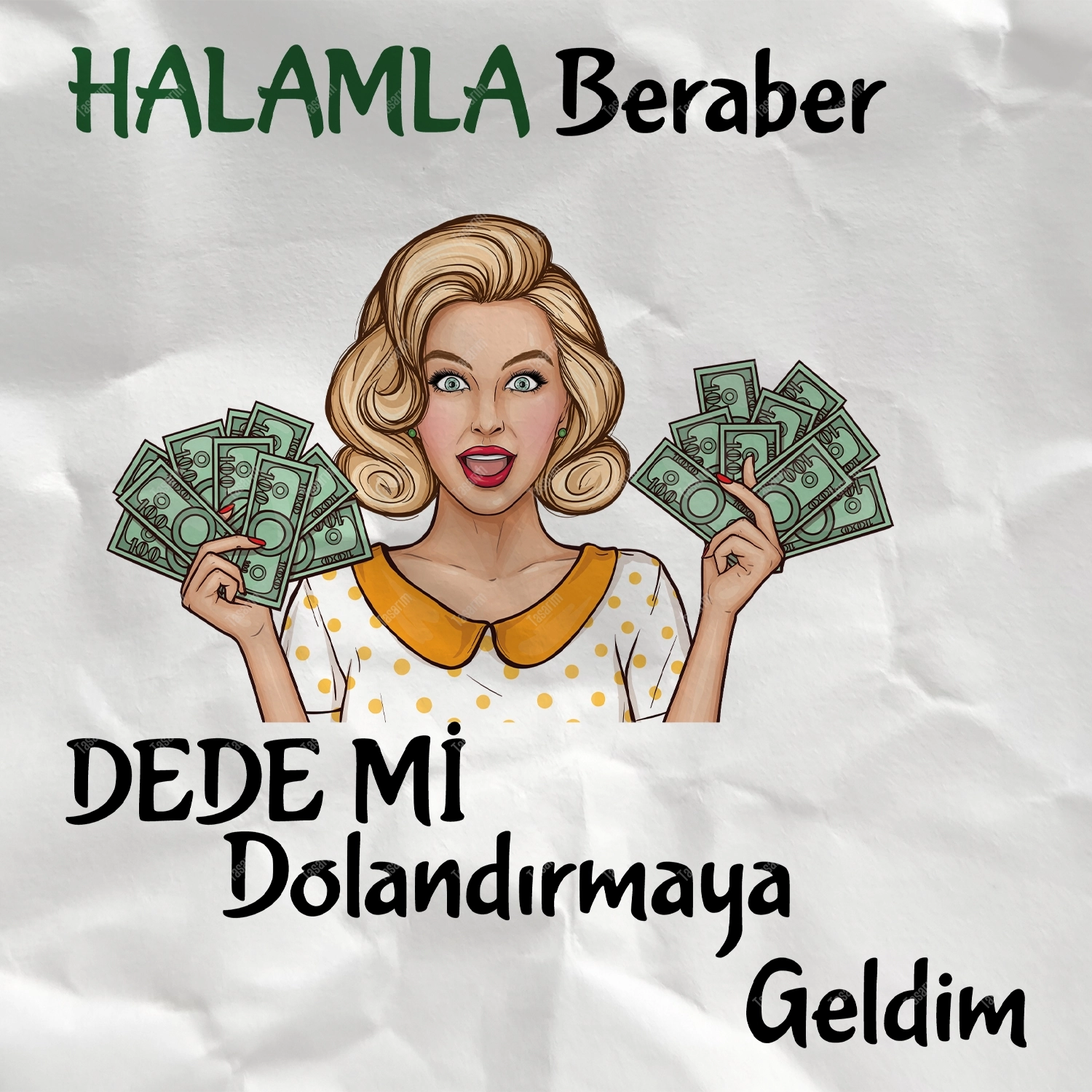 Halamla Beraber Dede mi Dolandırmaya Geldim - Bebek Body Zıbın