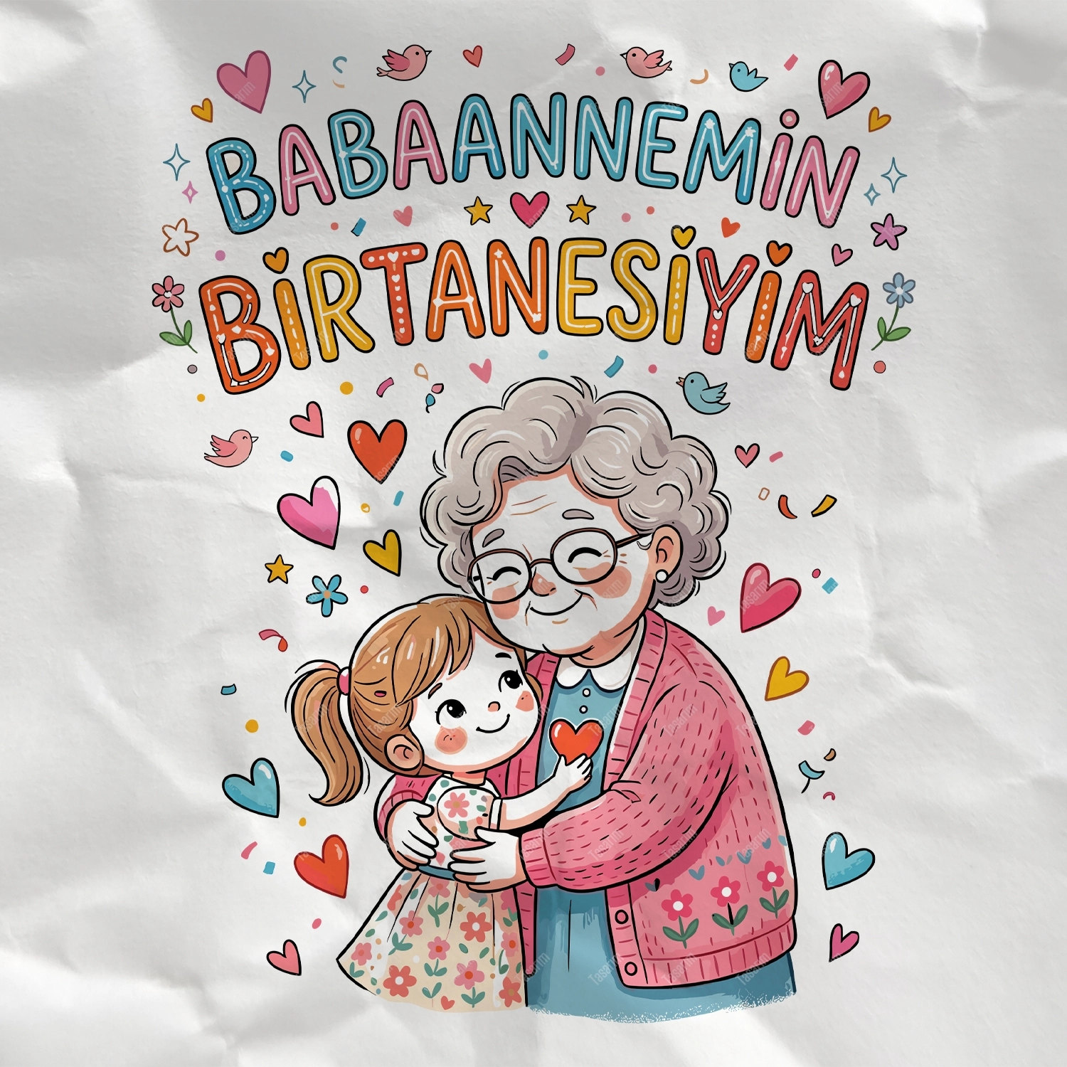 Babaannemin Birtanesiyim - Bebek Body Zıbın